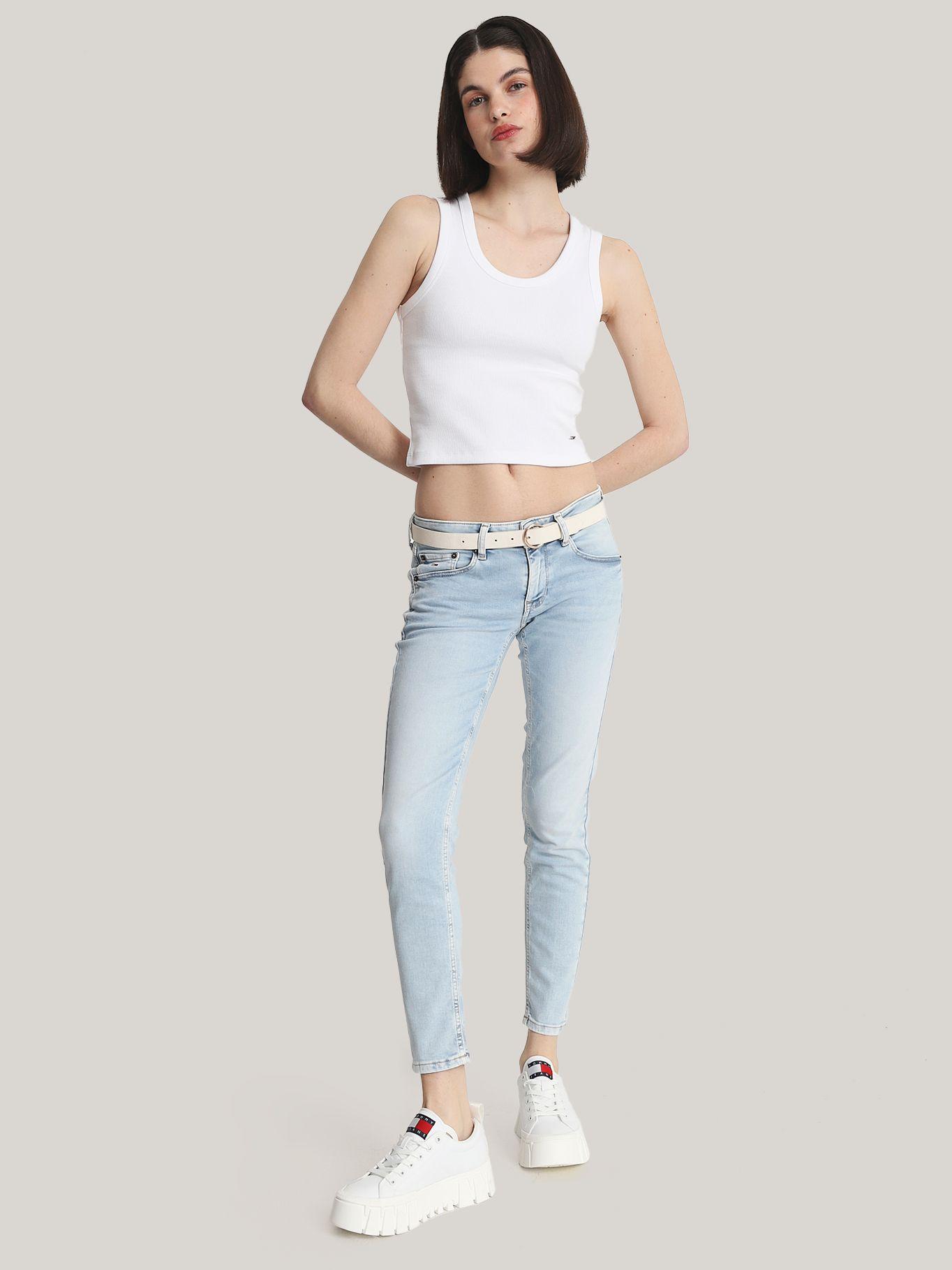 Jeans Scarlett Skinny Talle Bajo Azul Tommy Jeans-1