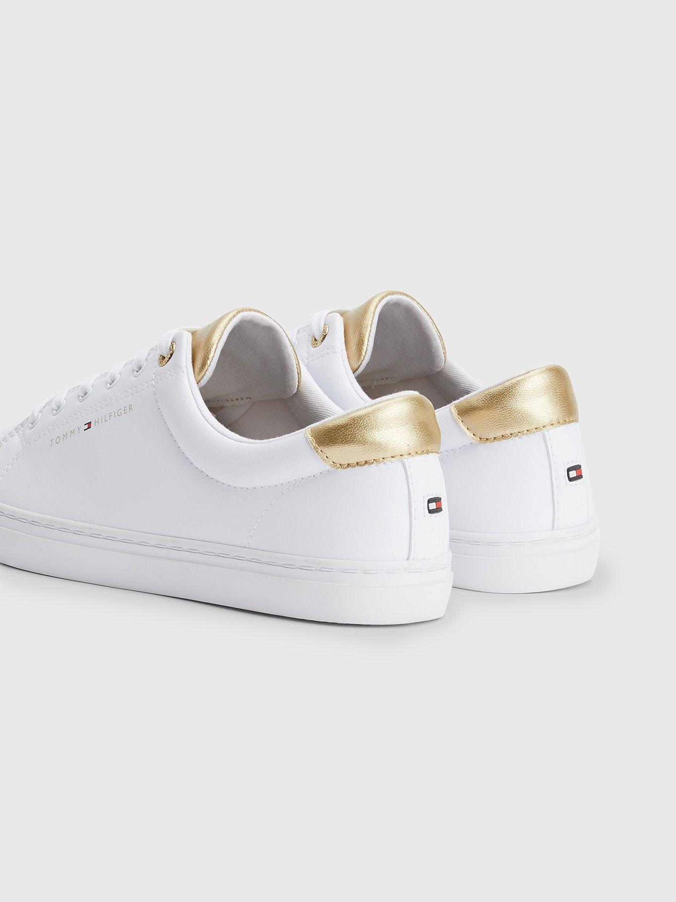 Zapatillas Monogram Gold Blanco Tommy Hilfiger-1