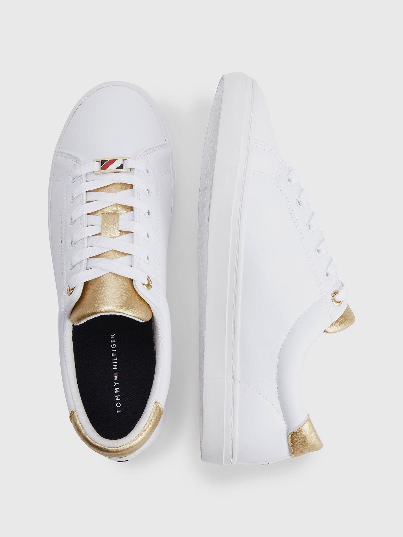 Zapatillas Monogram Gold Blanco Tommy Hilfiger-4