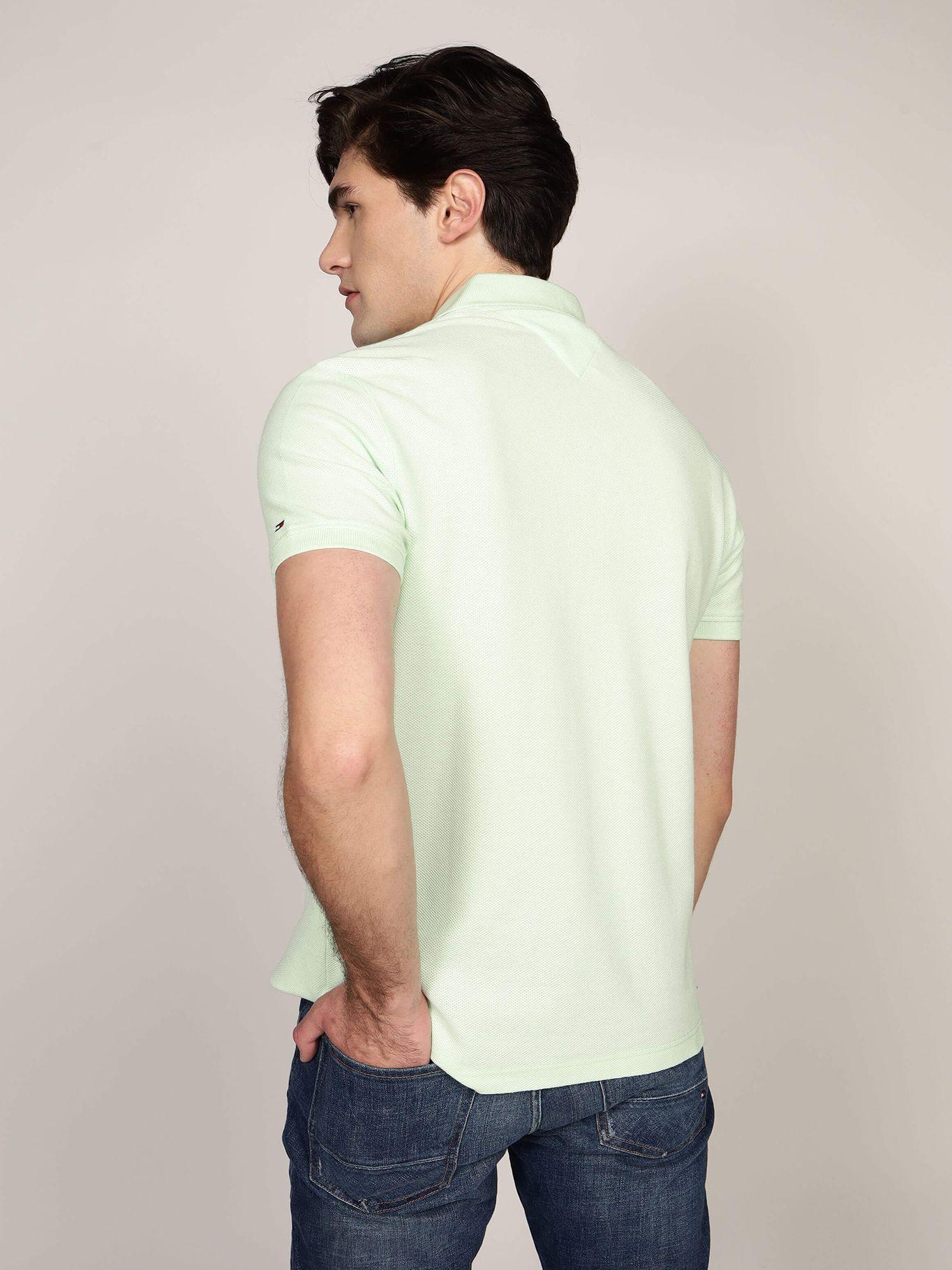 Polo Logo Est. 1985 Regular Fit Verde Tommy Hilfiger-1