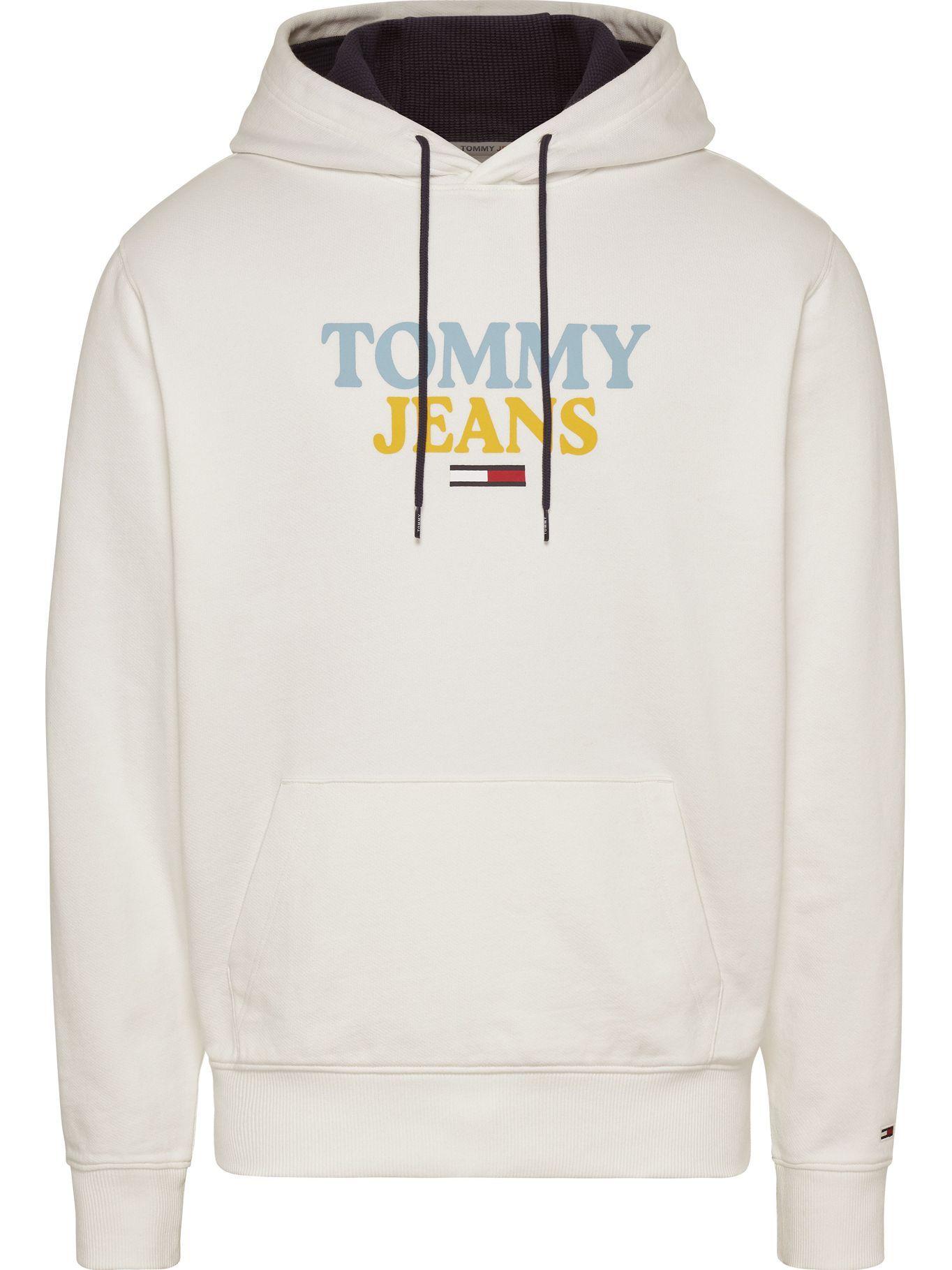 Polerón Hoodie Entry Logo Blanco Tommy Hilfiger-0