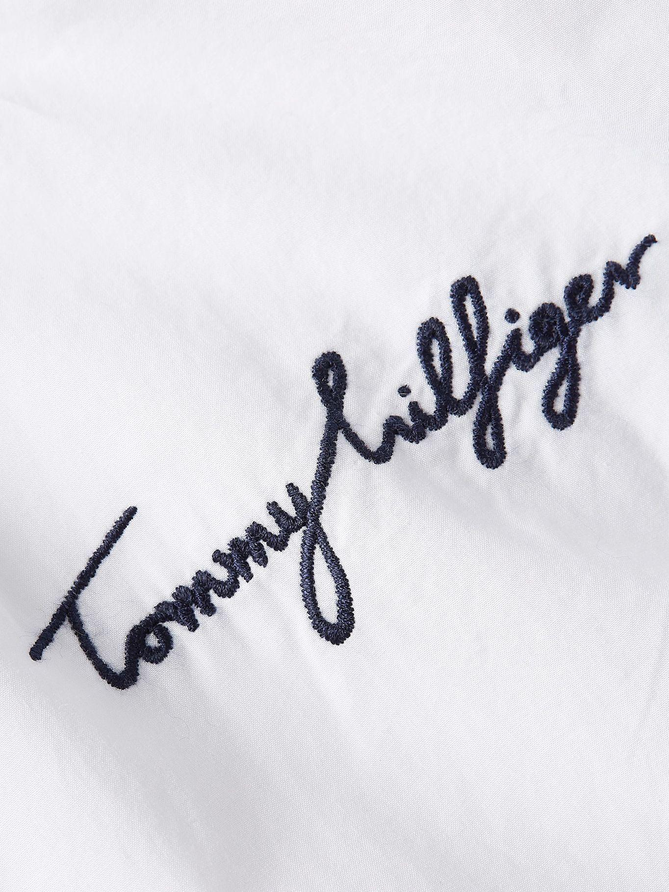 Camisa Signature Logo Blanco Tommy Hilfiger A2-2