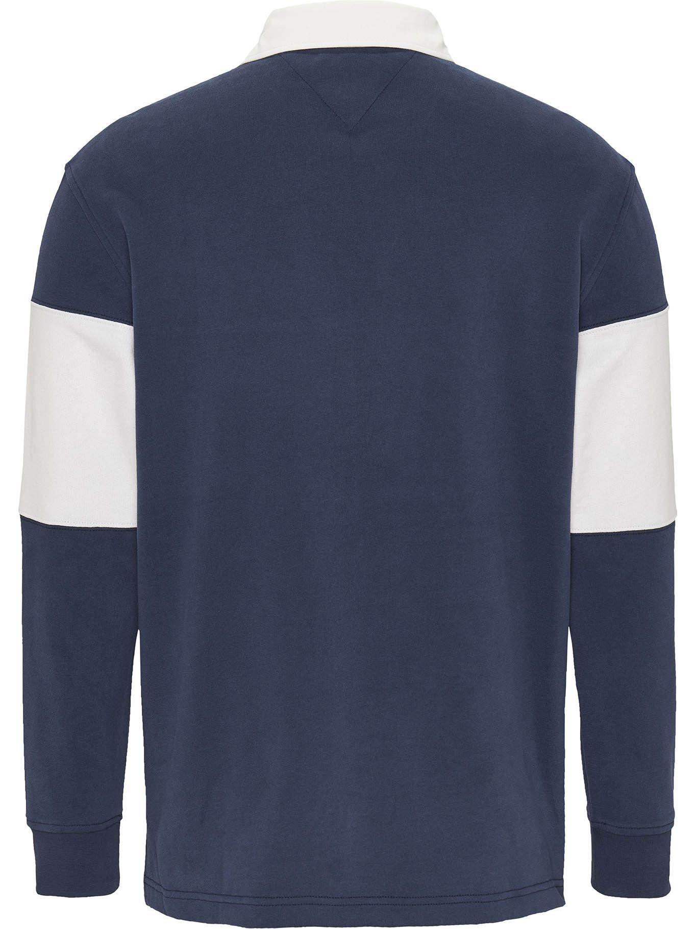 Polera Linear Rugby Logo Azul Tommy Jeans-1