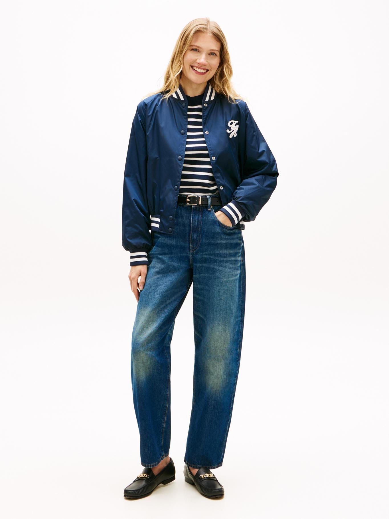 Chaqueta Bomber Con Logo-1