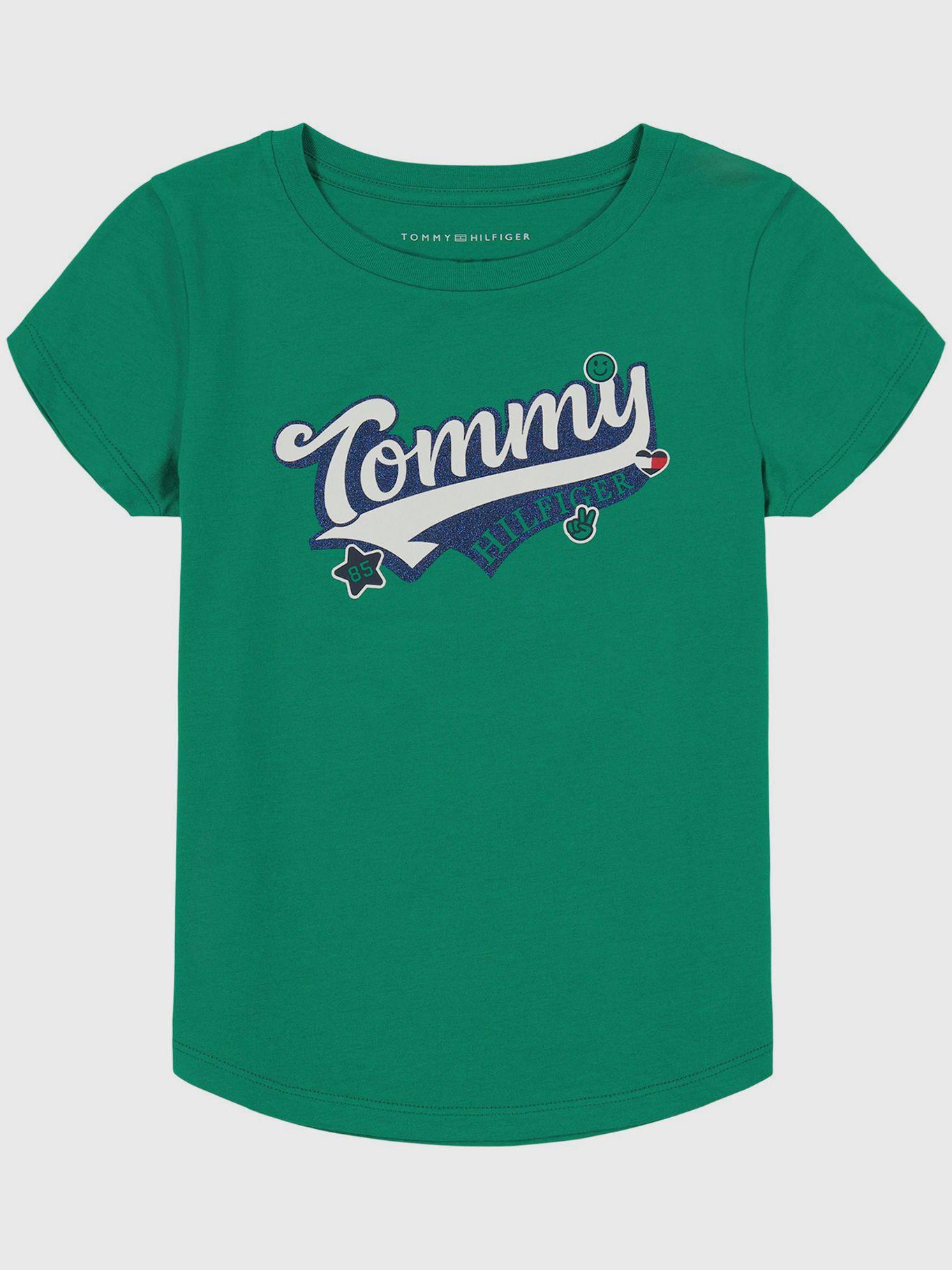 Polera Con Estampado Gráfico Verde Tommy Hilfiger-0