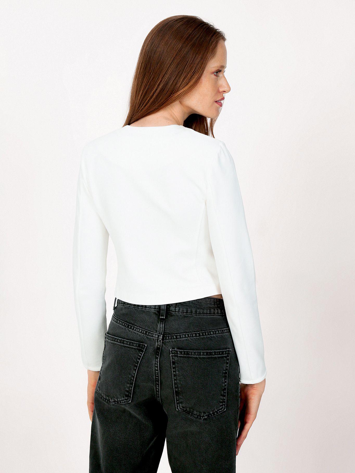 Chaqueta Interlock Gold Blanco Tommy Hilfiger-3