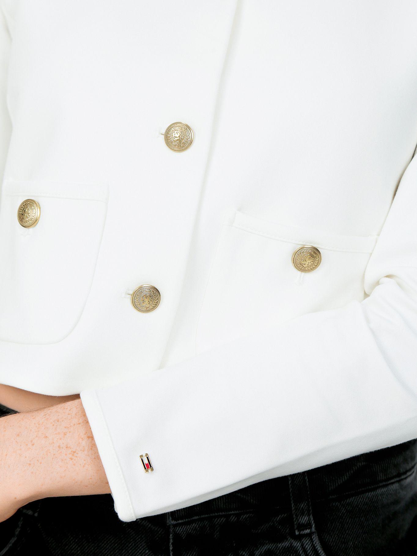 Chaqueta Interlock Gold Blanco Tommy Hilfiger-4