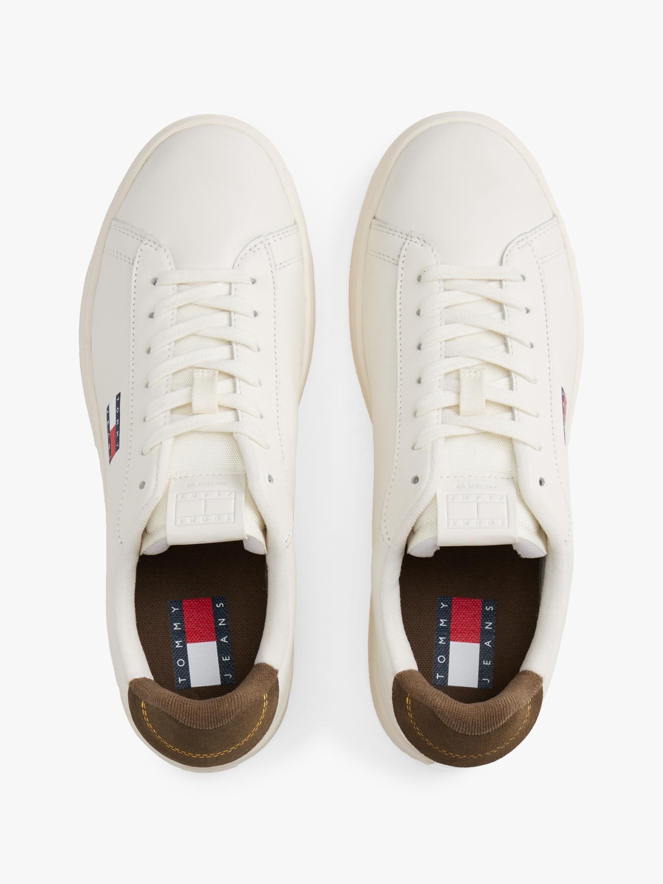 Zapatillas Archive-De Cuero Blanco Tommy Jeans-3