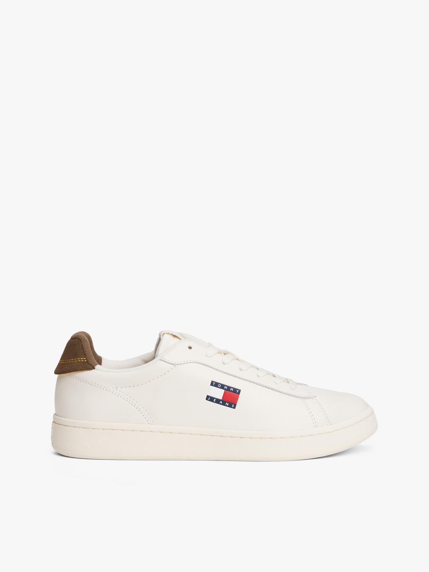 Zapatillas Archive-De Cuero Blanco Tommy Jeans-5