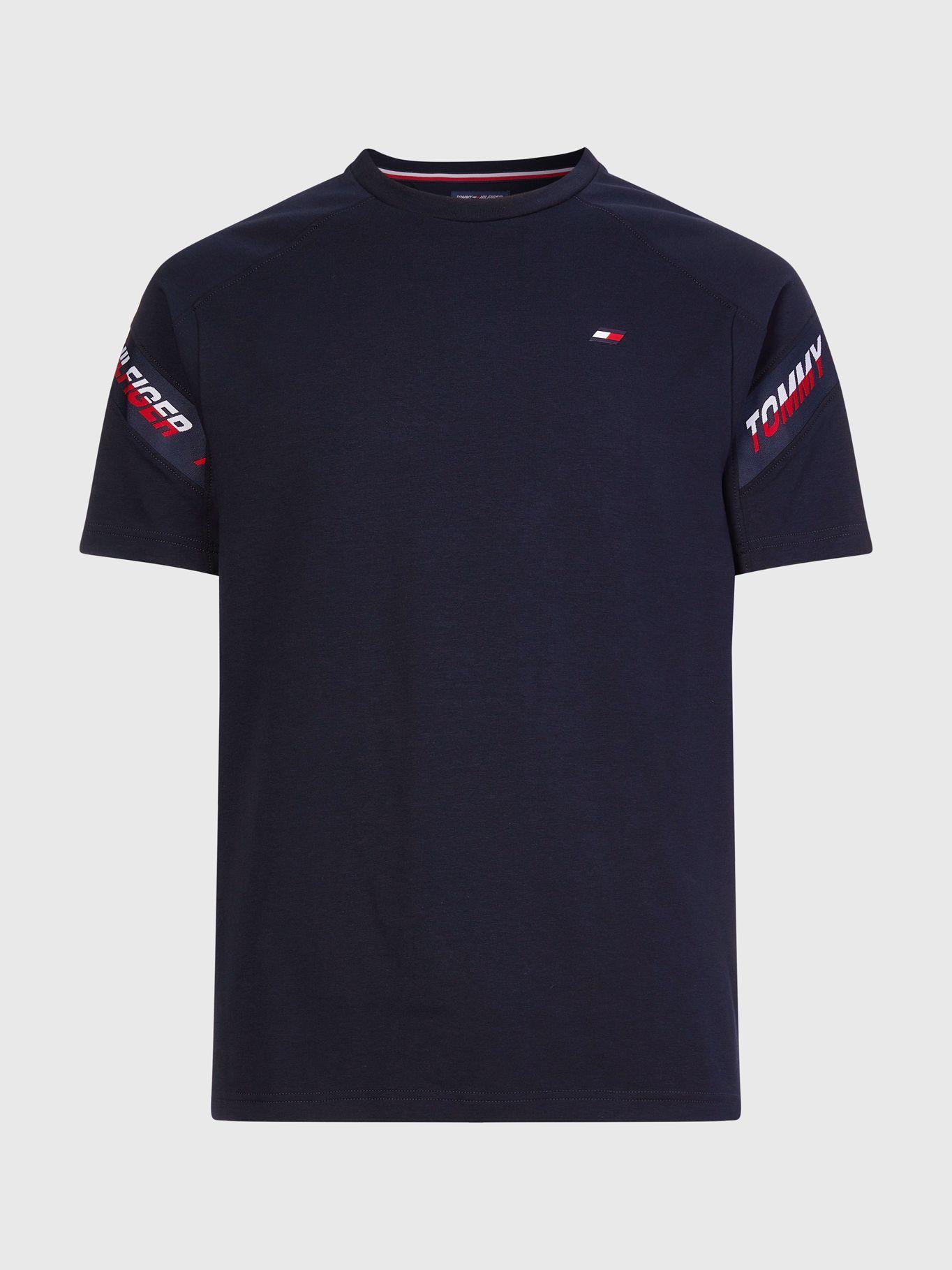 Polera Sport Stripe Azul Tommy Hilfiger MY2-4