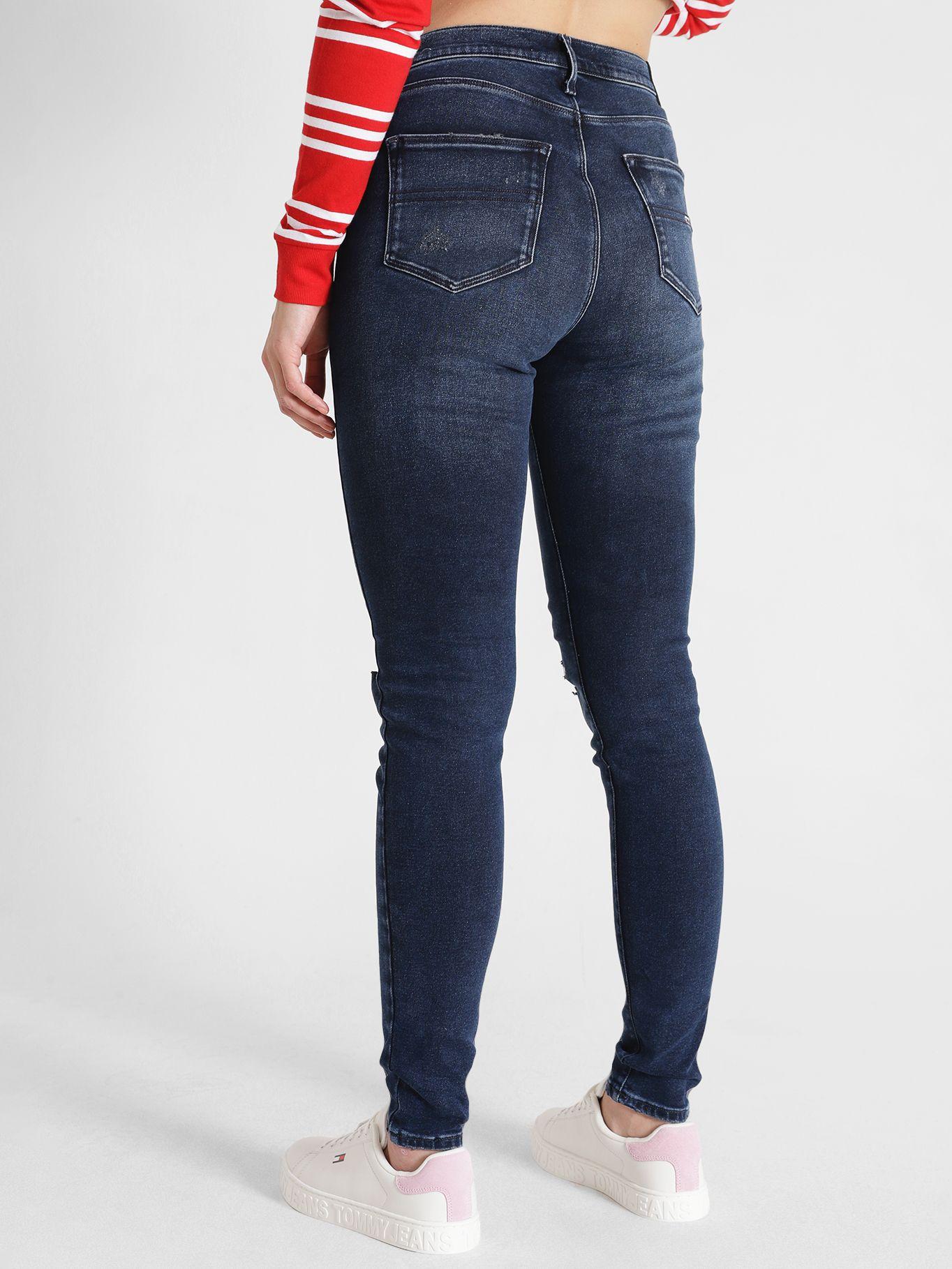 Jeans Sylvia Skinny Talle Alto Negro Tommy Jeans-2