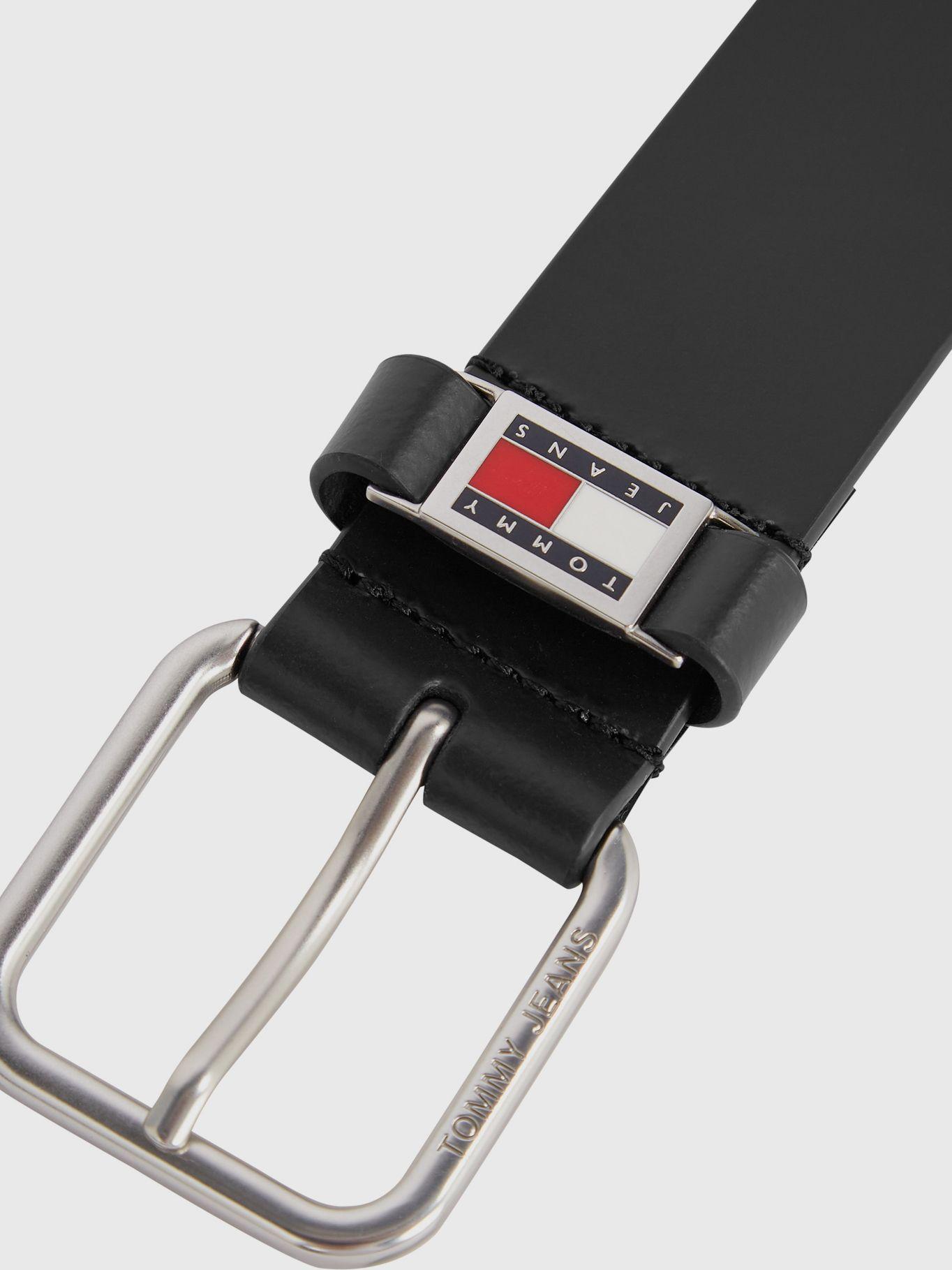 Cinturón Scanton De Cuero Negro Tommy Hilfiger-2