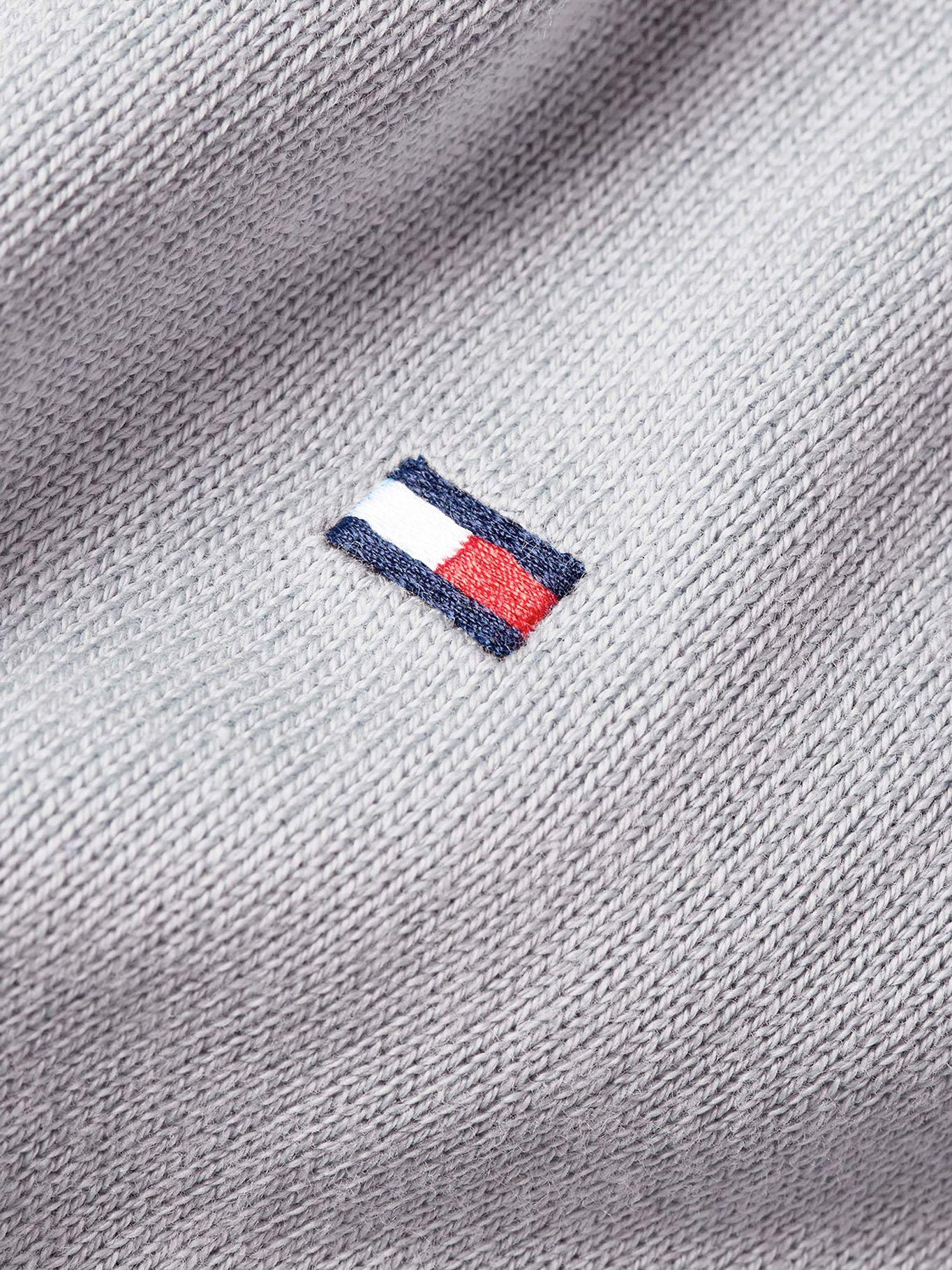 Sweater Básico Signature V-Neck Gris Tommy Hilfiger-4