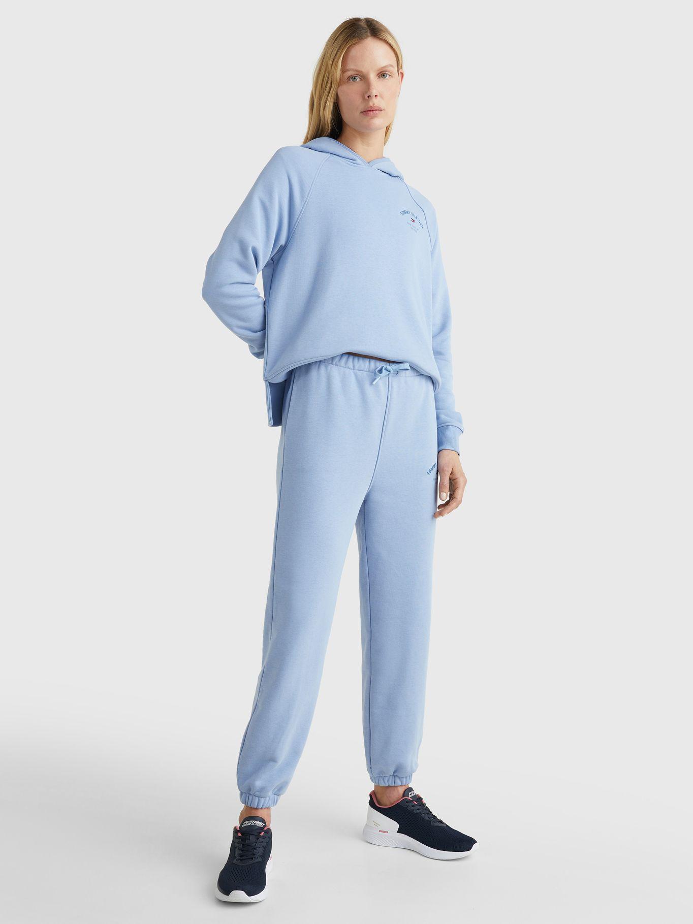 Polerón Sport Acanalado Celeste Tommy Hilfiger-4