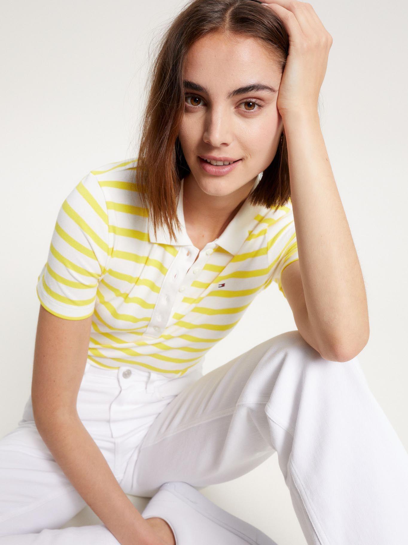 Polo Slim 1985 Collection Amarillo Tommy Hilfiger-3