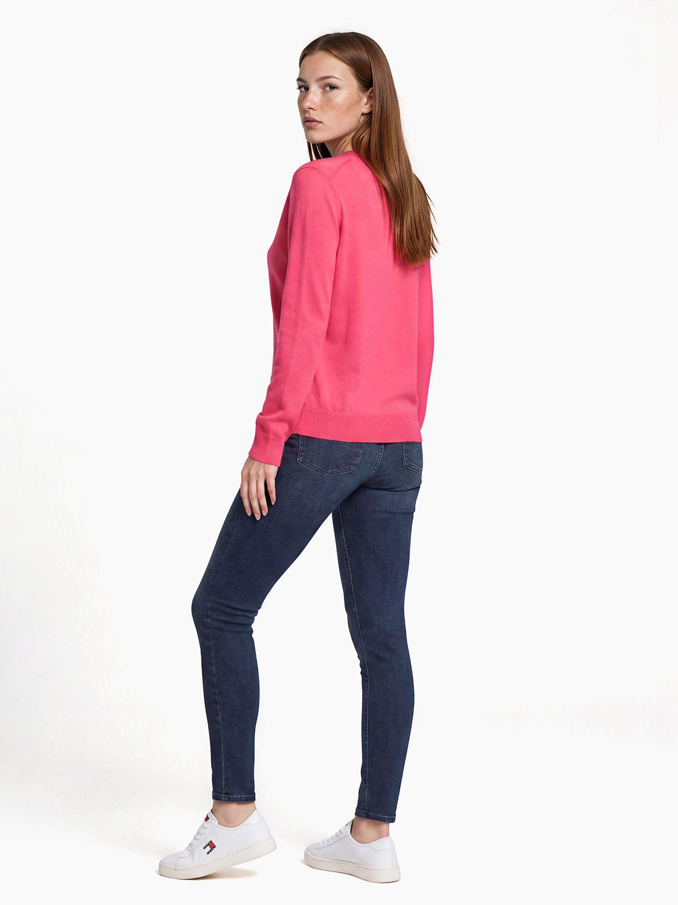 Sweater Con Diseño De Rayas Fucsia Tommy Hilfiger-2