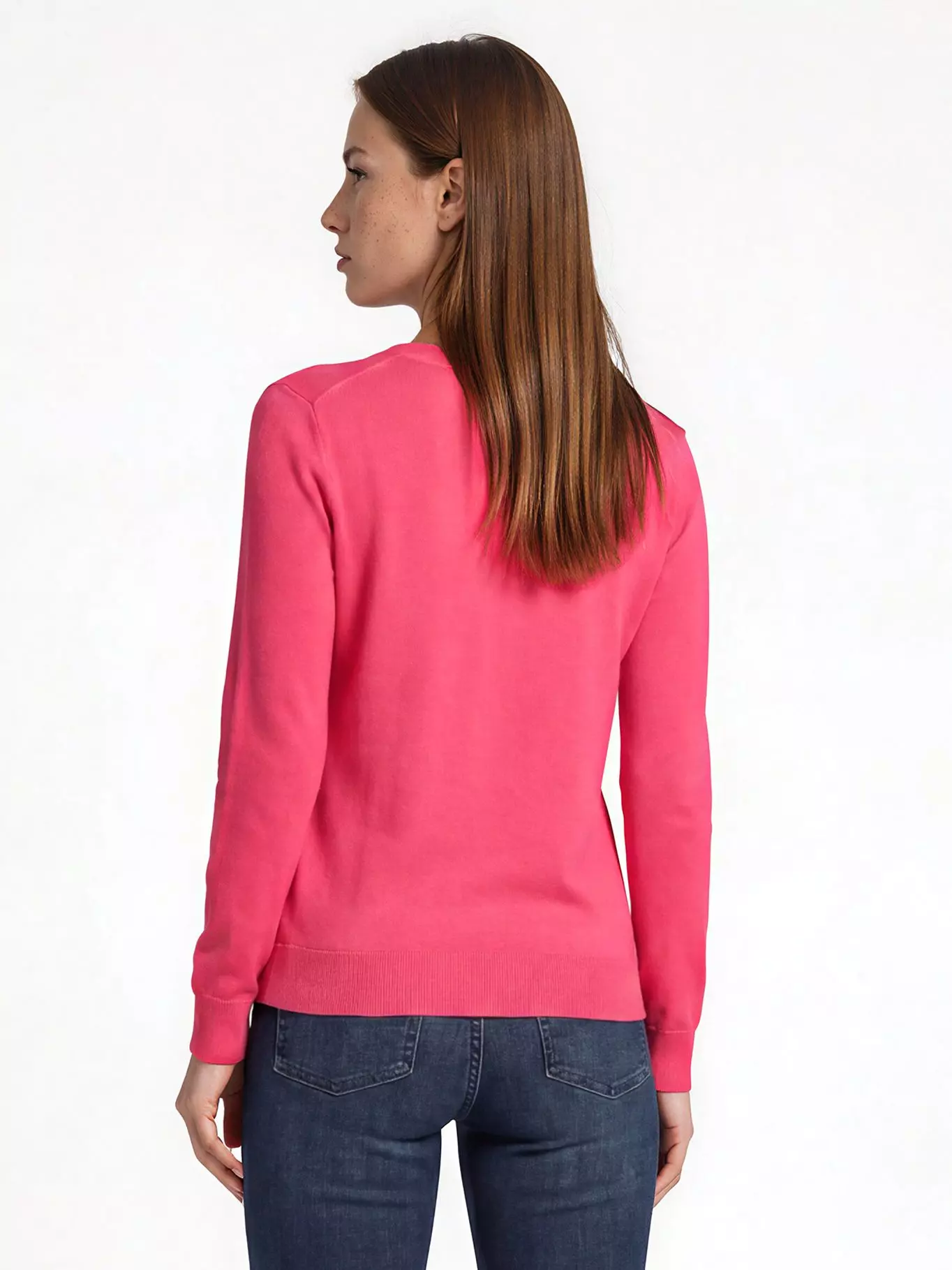Sweater Con Diseño De Rayas Fucsia Tommy Hilfiger-3