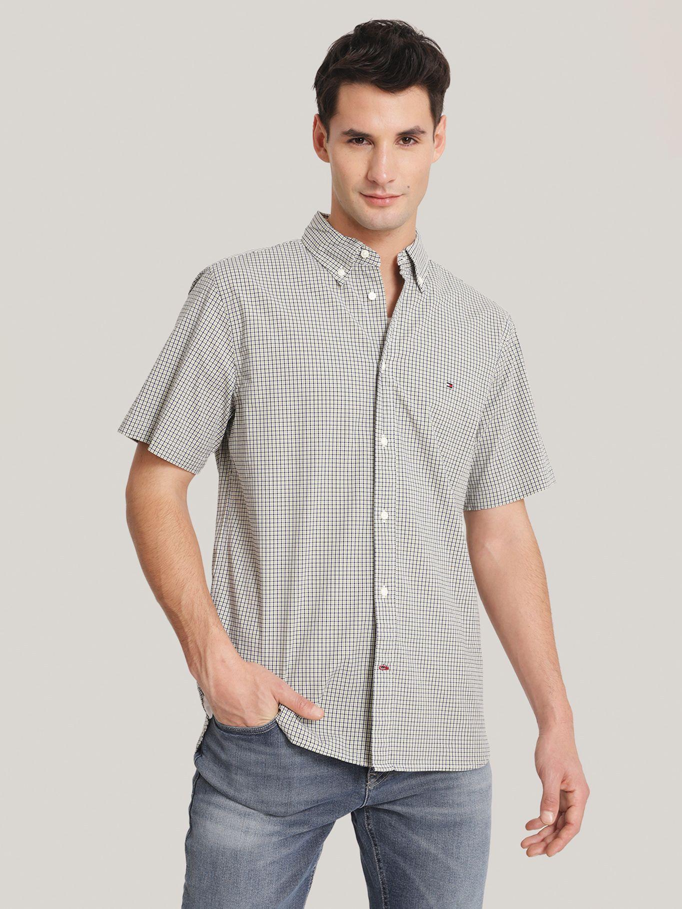 Camisa Flex Multi Gingham Multicolor Tommy Hilfiger-0