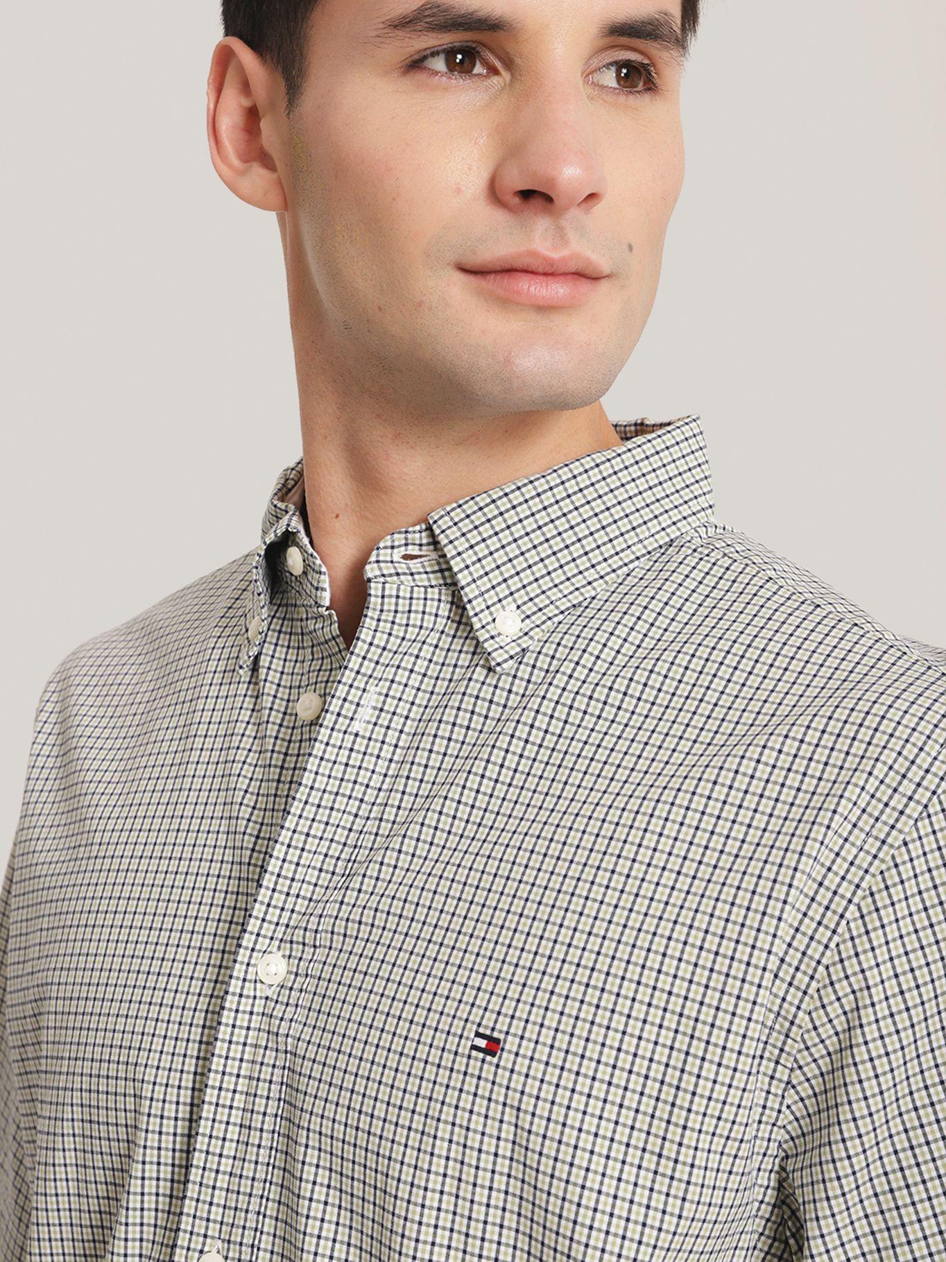 Camisa Flex Multi Gingham Multicolor Tommy Hilfiger-3
