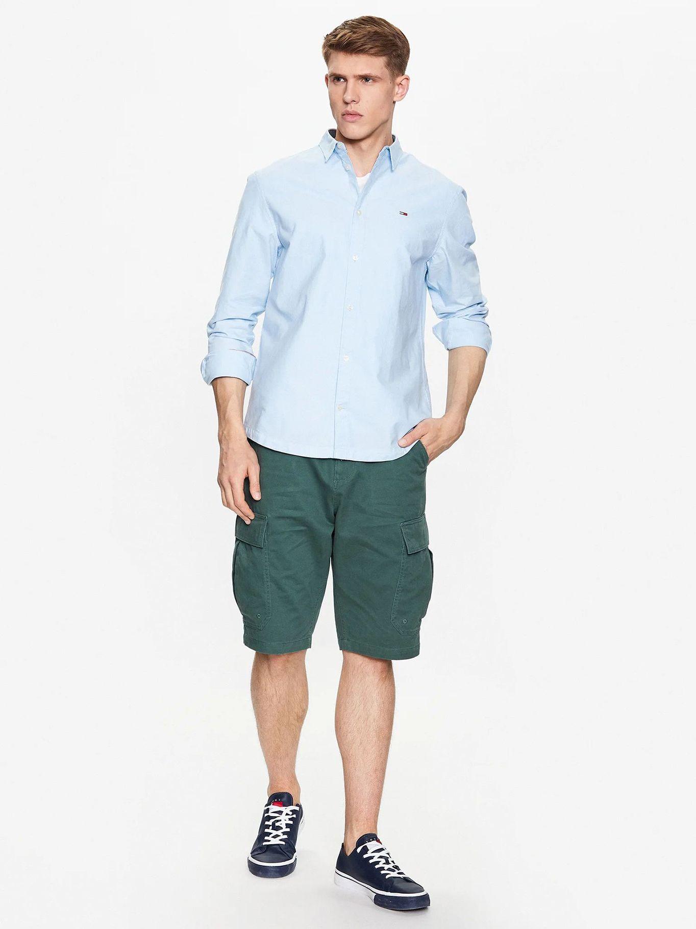 Camisa Classic Oxford Celeste Tommy Jeans-1