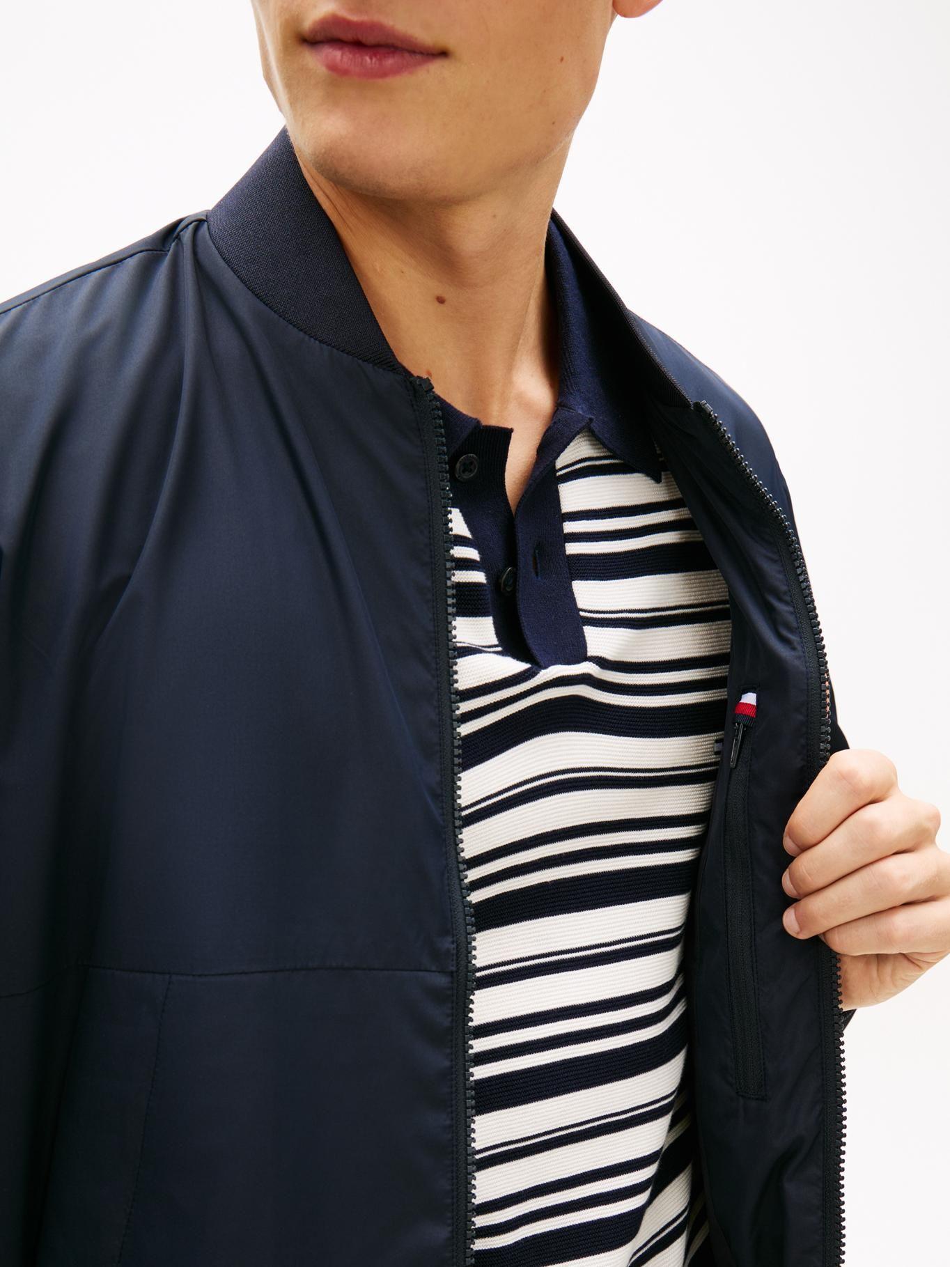 Chaqueta Bomber Con Logo-3