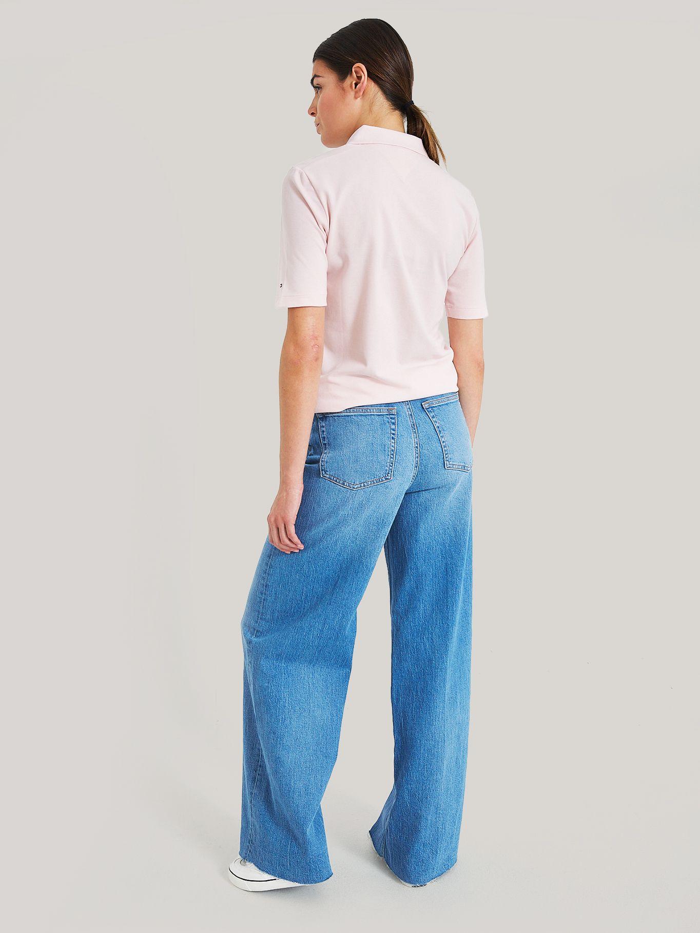 POLO REGULAR FIT LOGO BORDADO ROSADO TOMMY HILFIGER-2