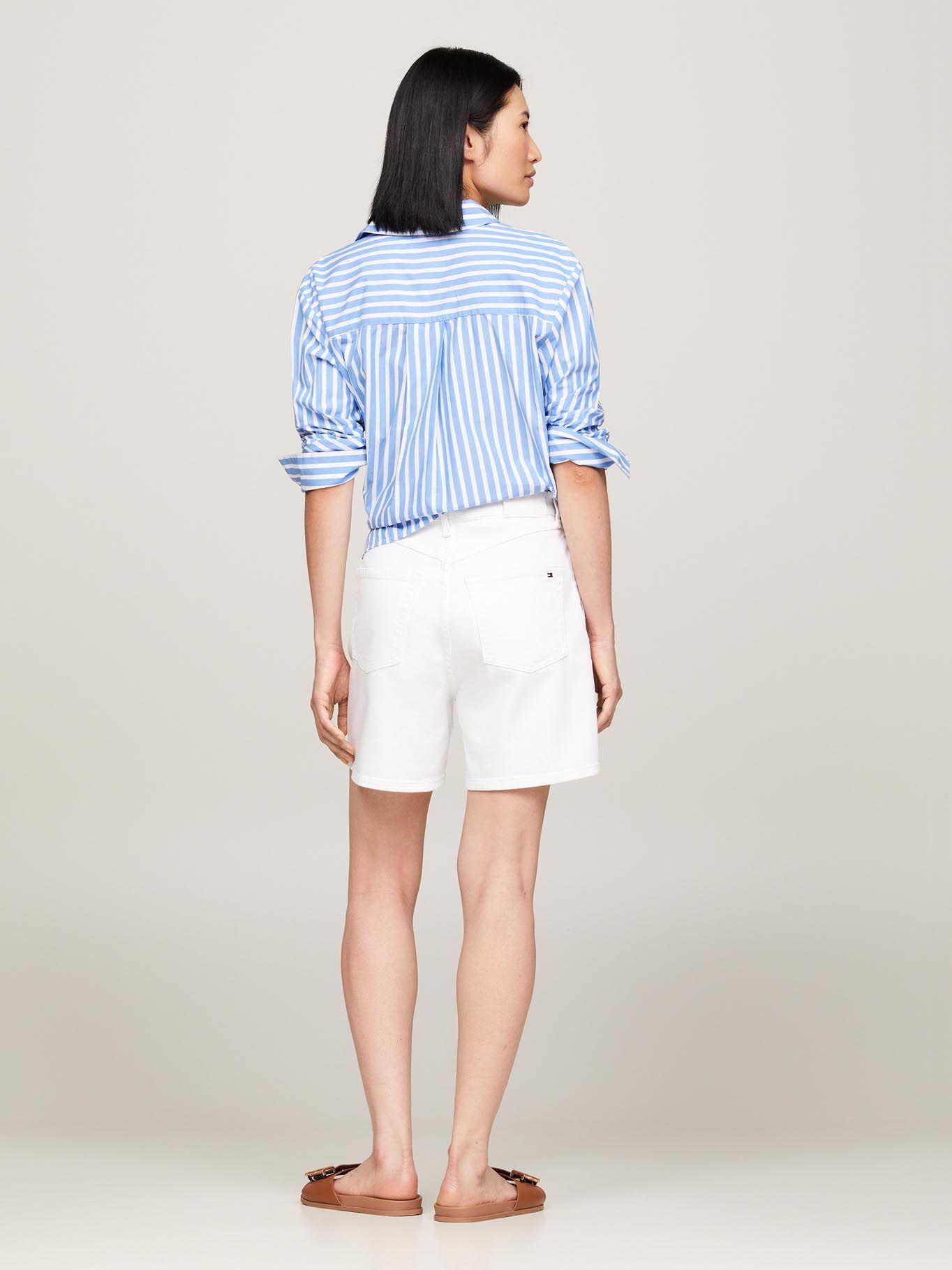 Shorts Denim Solid Talle Alto Blanco Tommy Hilfiger-2