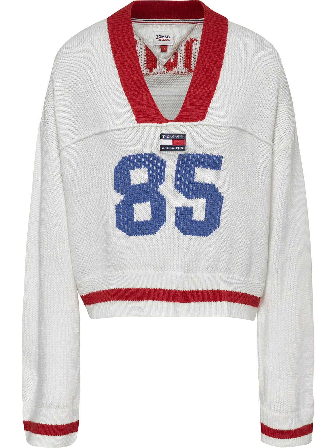 Sweater Collegiate 85 Logo Blanco Tommy Hilfiger-0