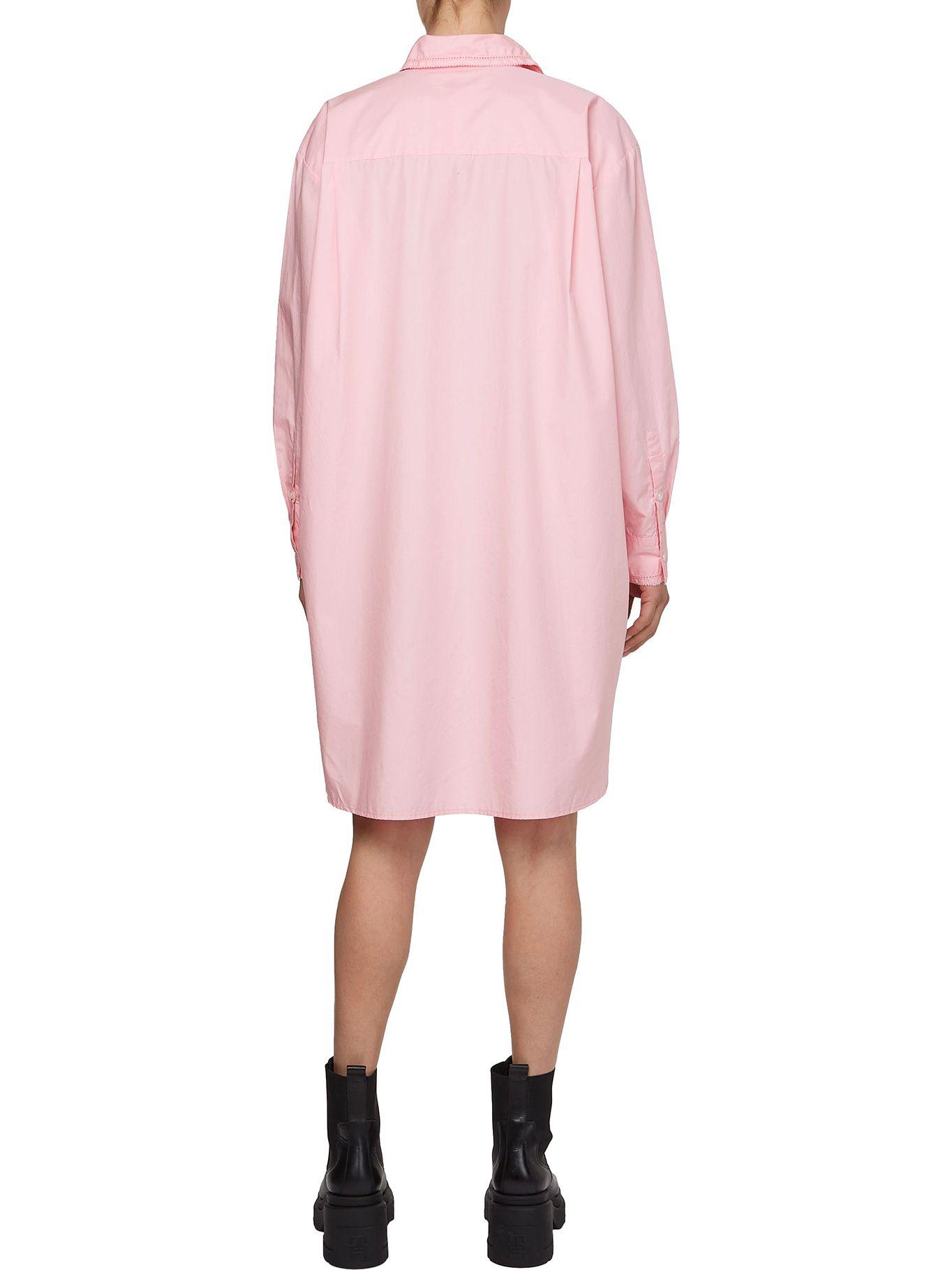 Vestido Camisero Oversize Rosado Tommy Hilfiger-1