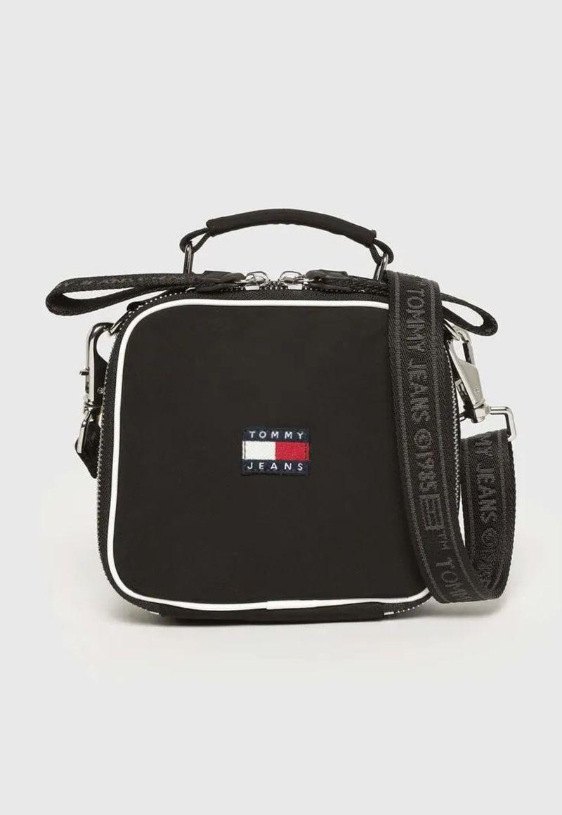 Bandolera Heritage Solid Negro Tommy Hilfiger-0