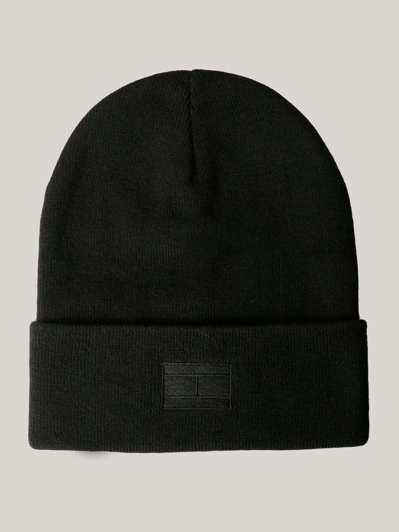 Gorro De Canalé Solid Con Logo Negro Tommy Hilfiger-0