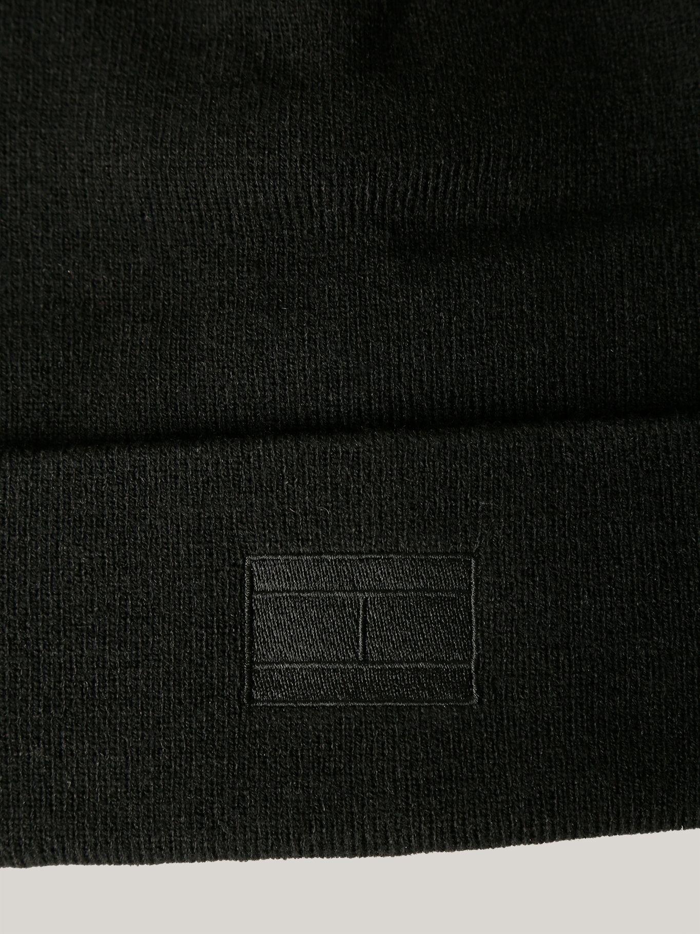Gorro De Canalé Solid Con Logo Negro Tommy Hilfiger-2