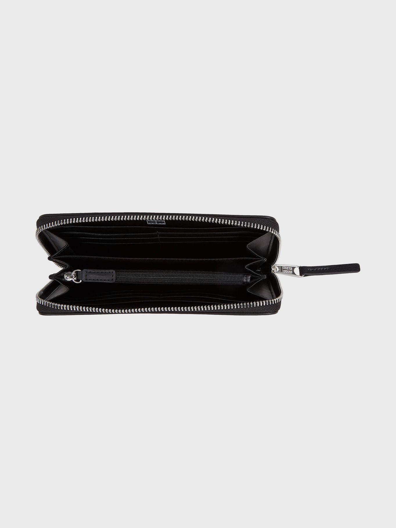 Billetera Pillow Con Cierre Negro Tommy Jeans-2