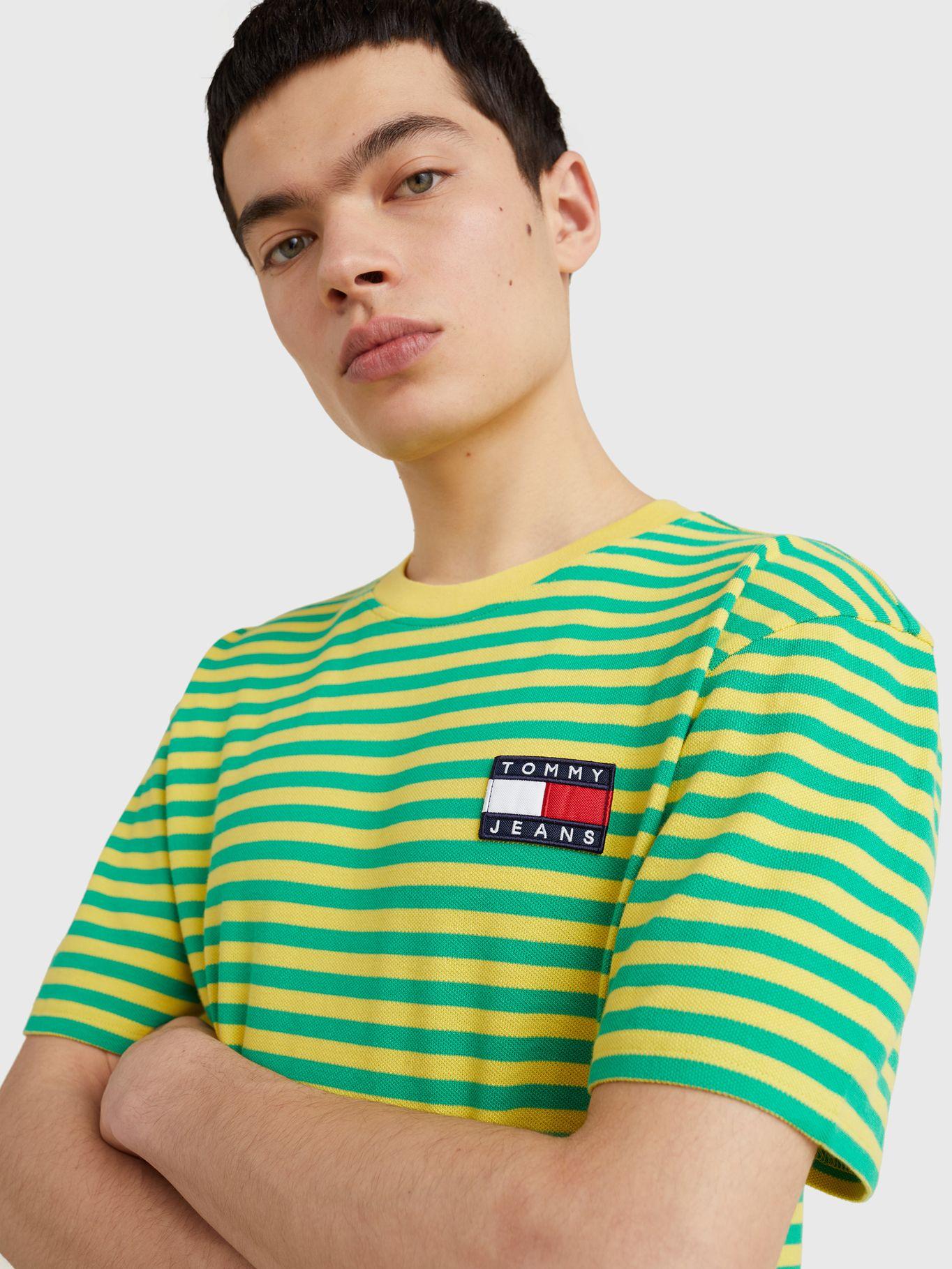 Polera Pop Stripe Verde Tommy Hilfiger-2