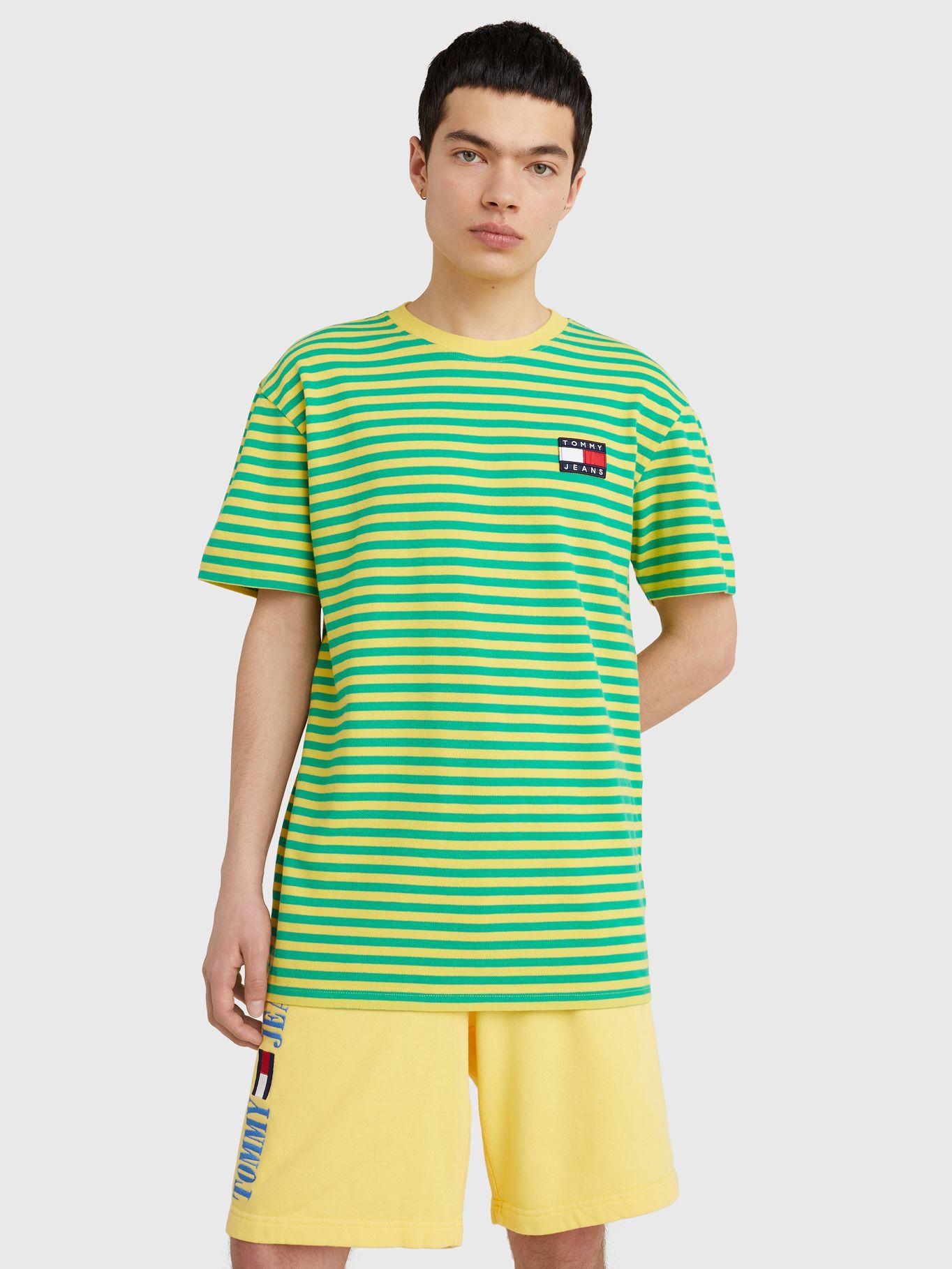 Polera Pop Stripe Verde Tommy Hilfiger-3