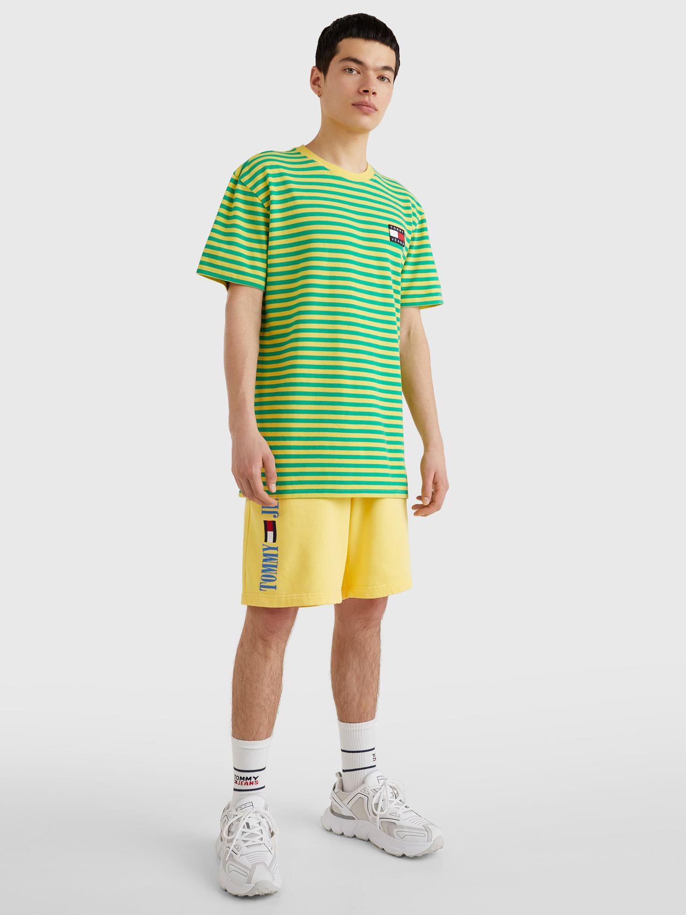 Polera Pop Stripe Verde Tommy Hilfiger-4