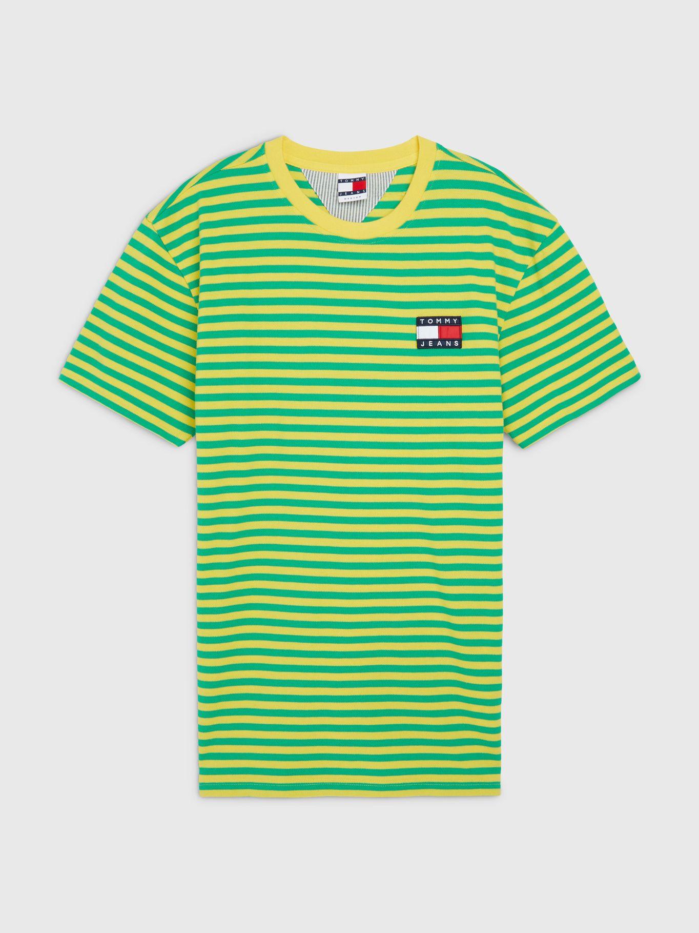 Polera Pop Stripe Verde Tommy Hilfiger-0