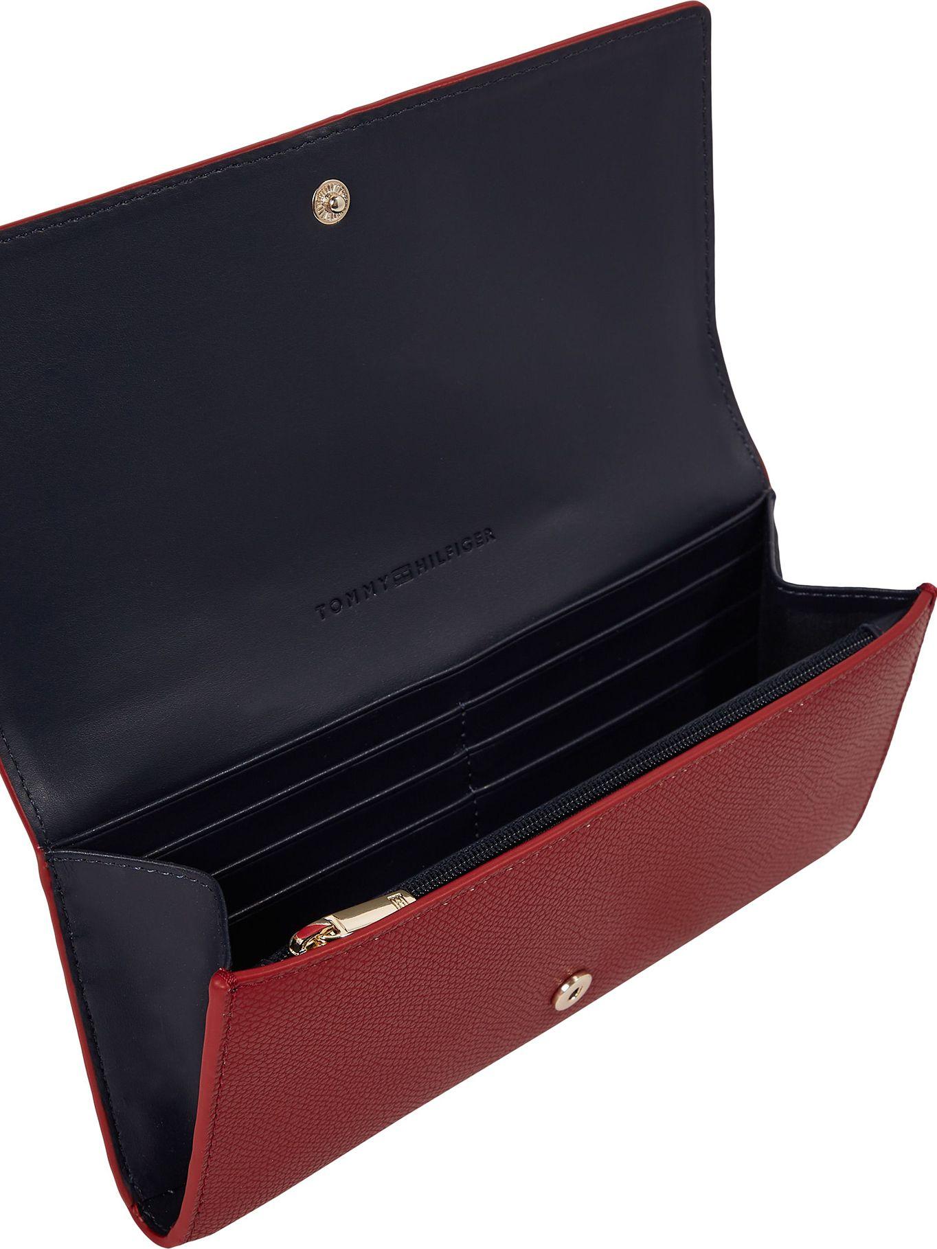 Billetera Plush Large Rojo Tommy Hilfiger-2