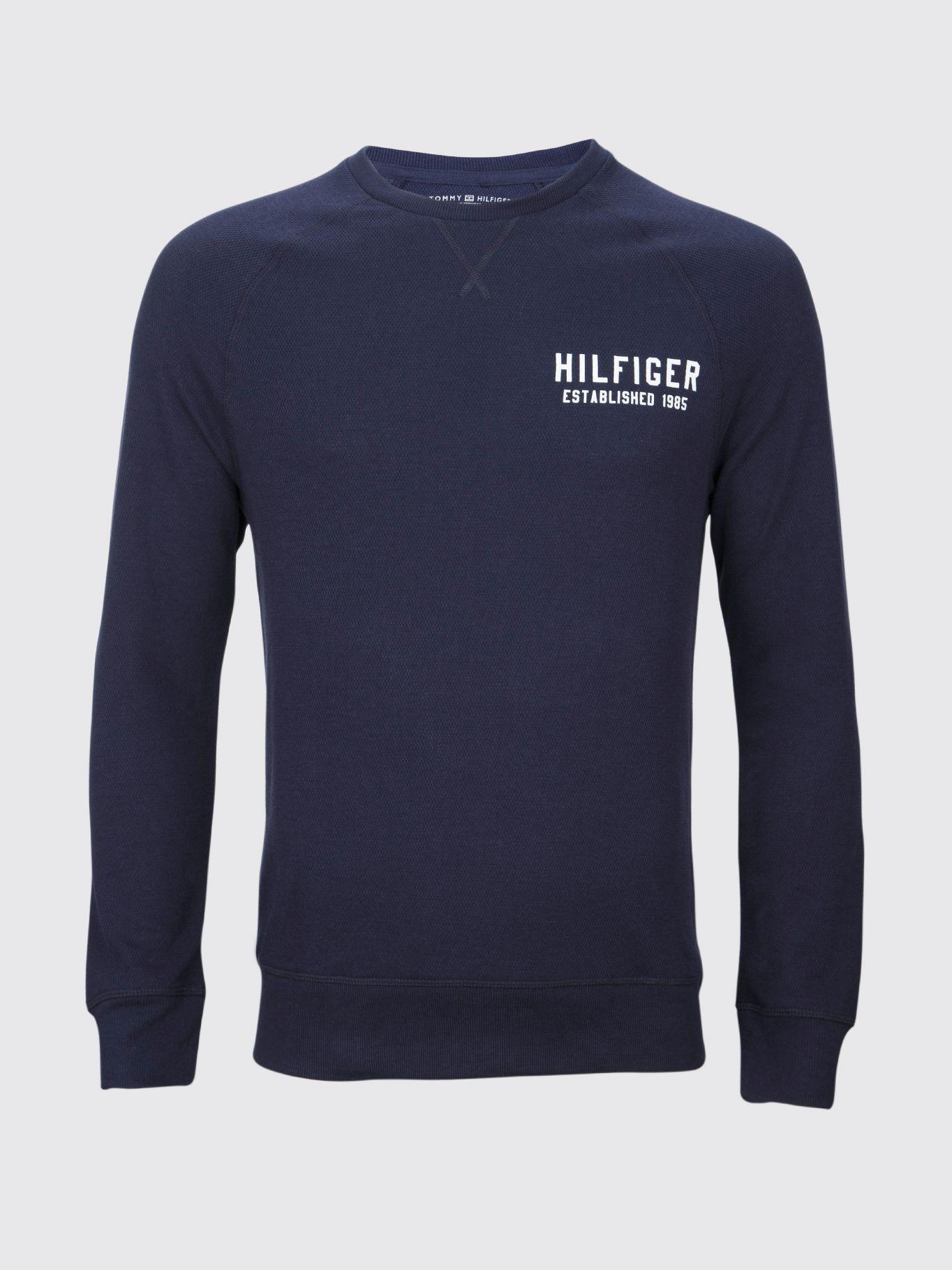 Top Pijama C-Neck Azul Tommy Hilfiger M2-0