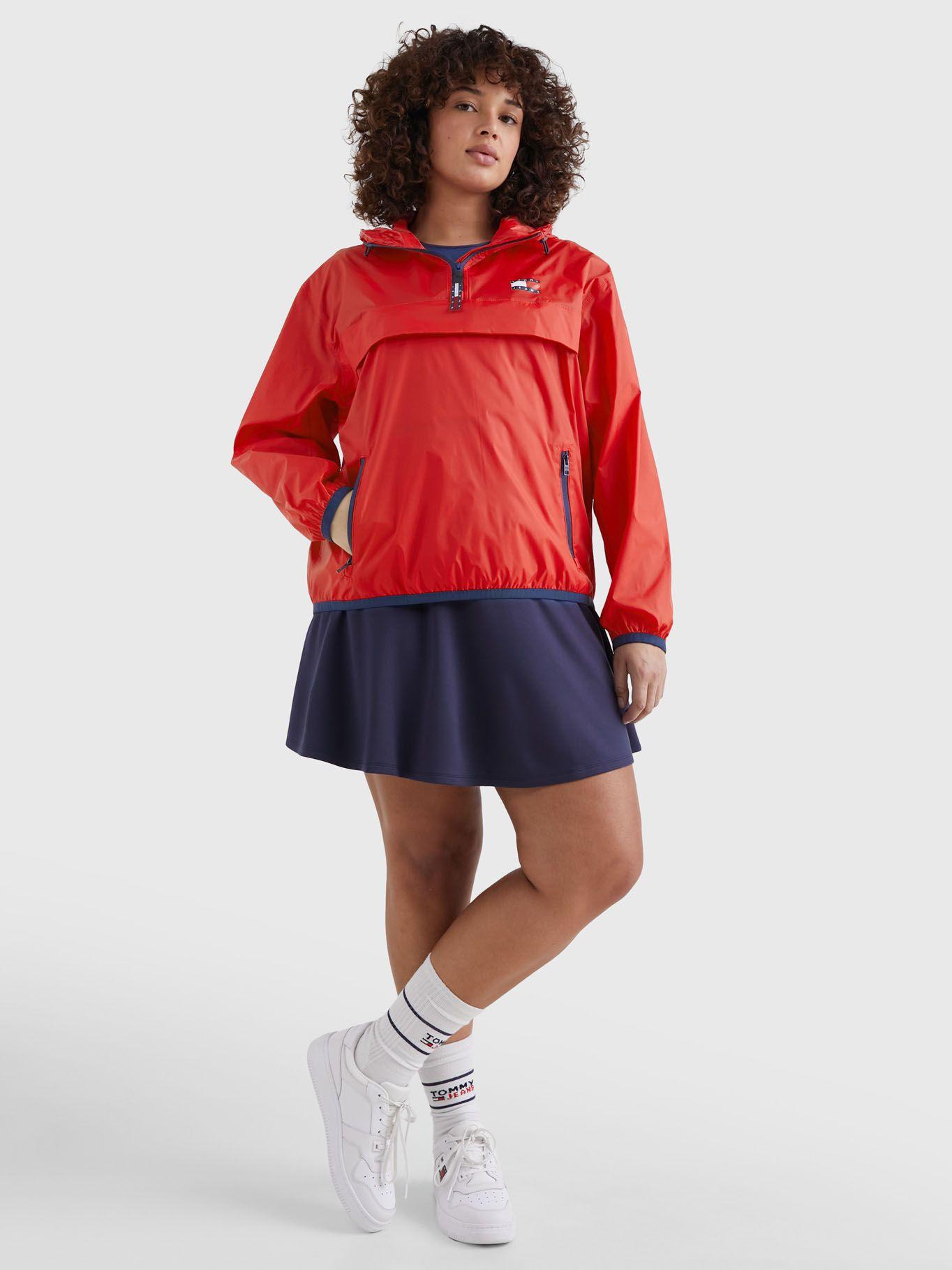 Cortavientos Chicago Plegable Rojo Tommy Jeans-2