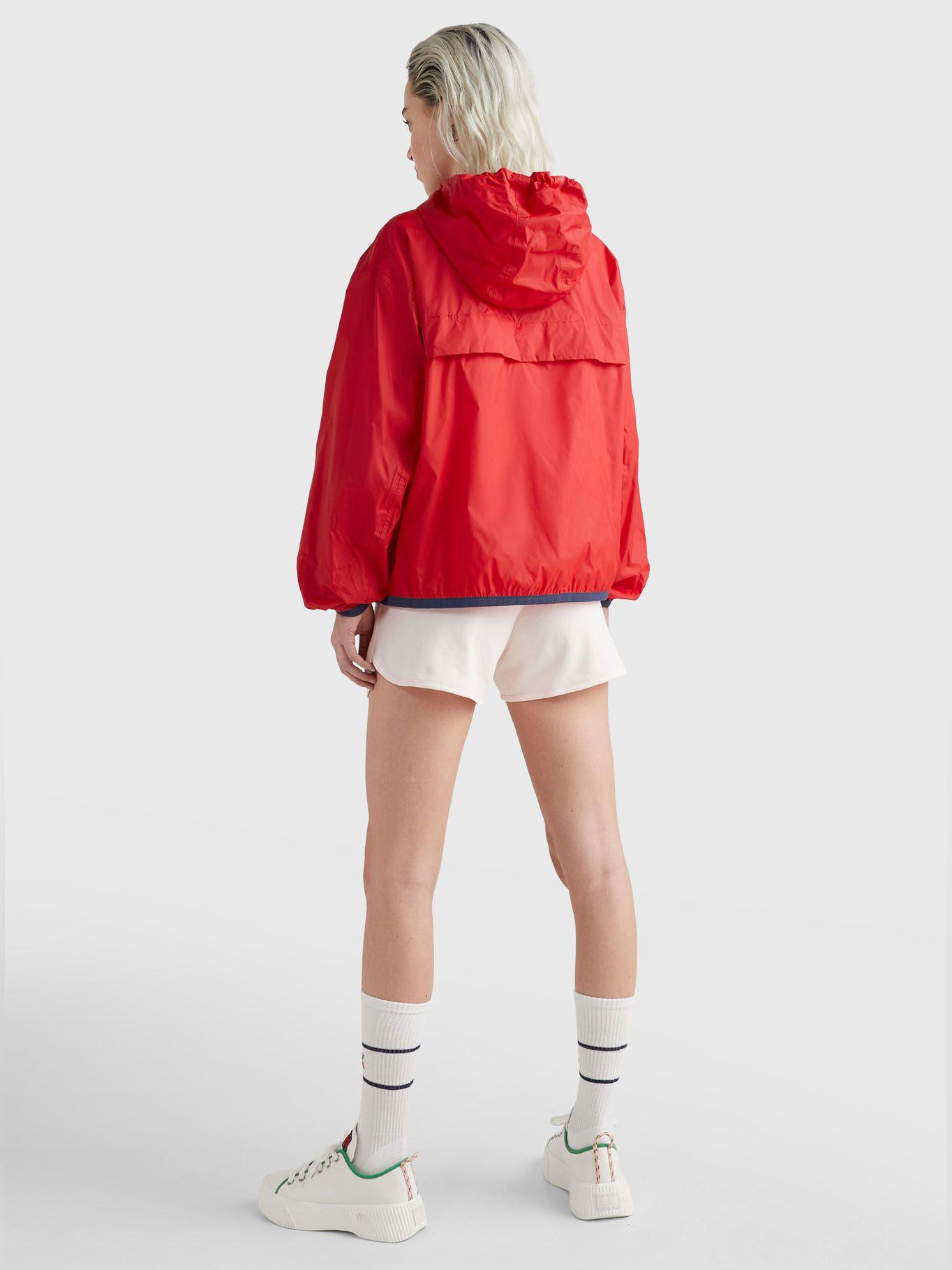 Cortavientos Chicago Plegable Rojo Tommy Jeans-3