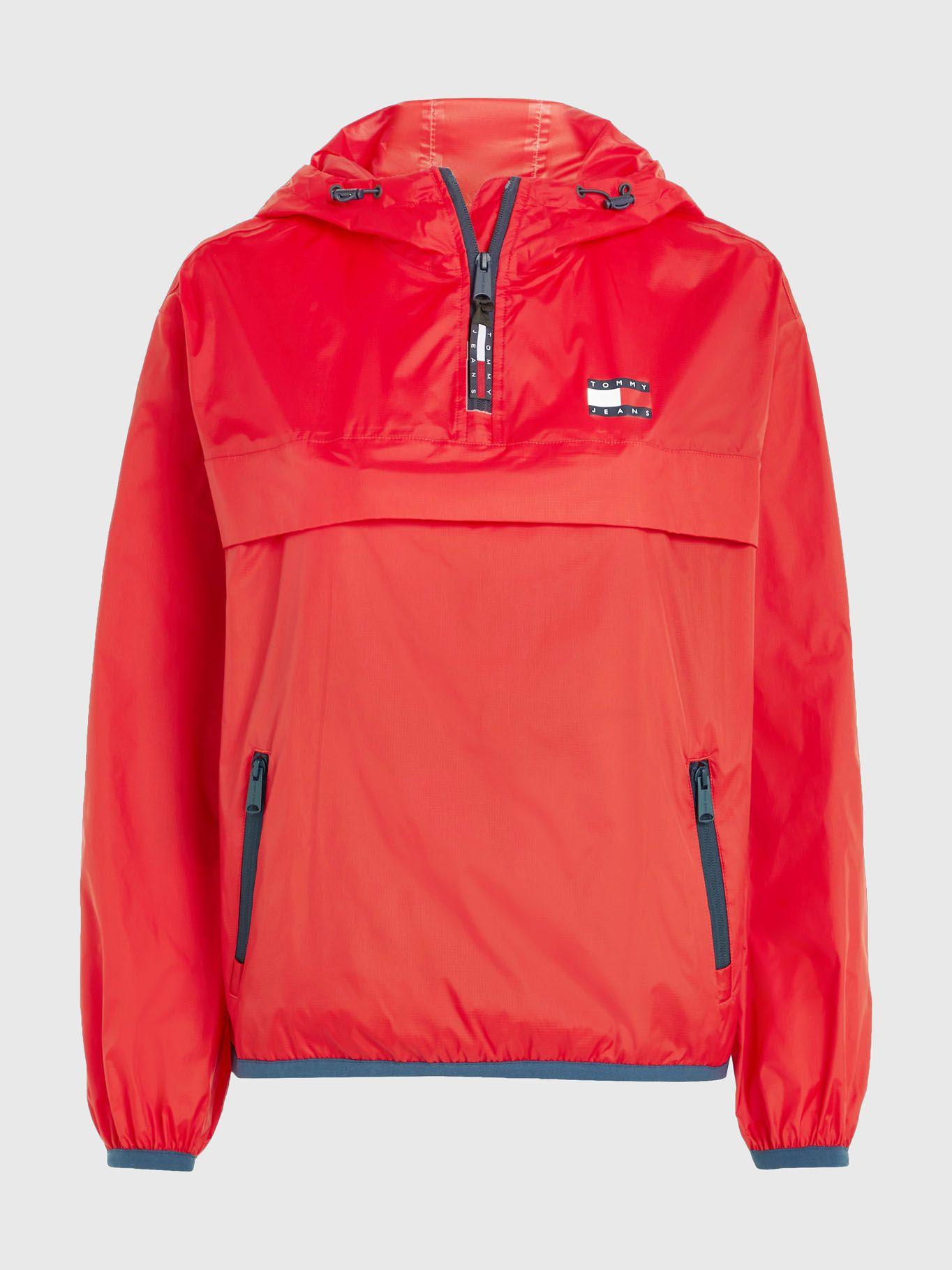 Cortavientos Chicago Plegable Rojo Tommy Jeans-7