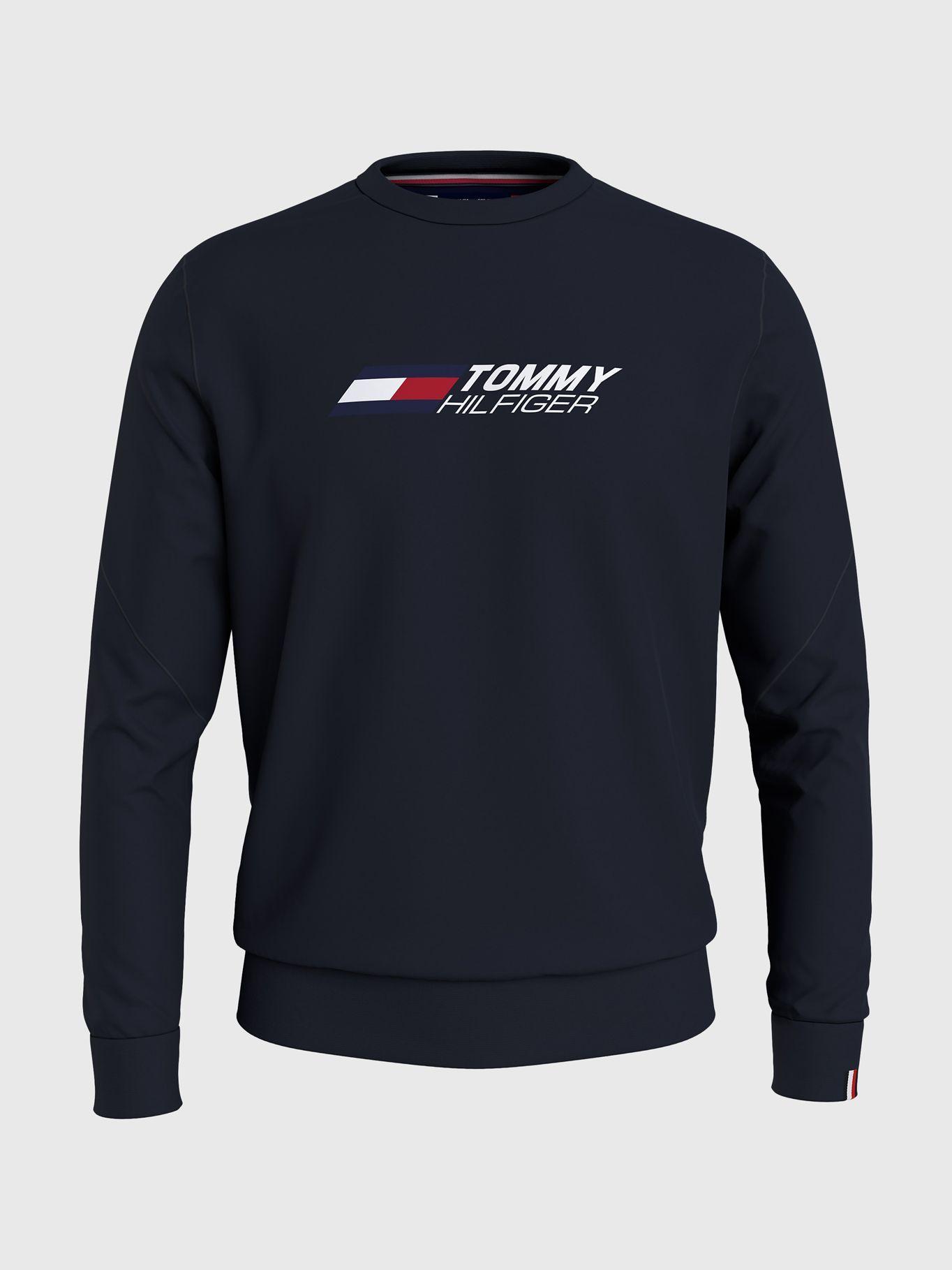 Polerón Sport Essential Azul Tommy Hilfiger MY2-1