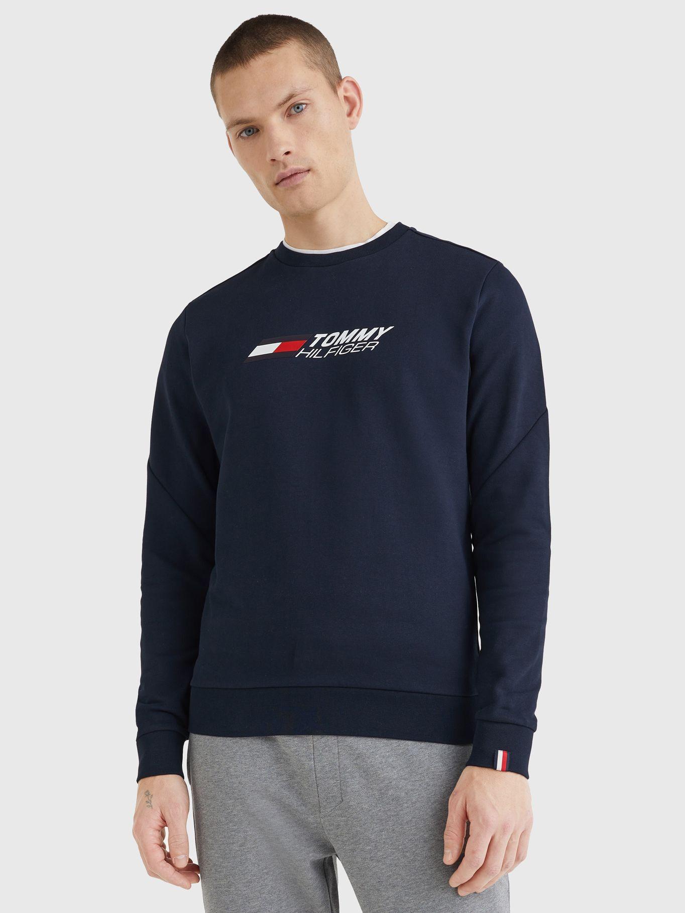 Polerón Sport Essential Azul Tommy Hilfiger MY2-0