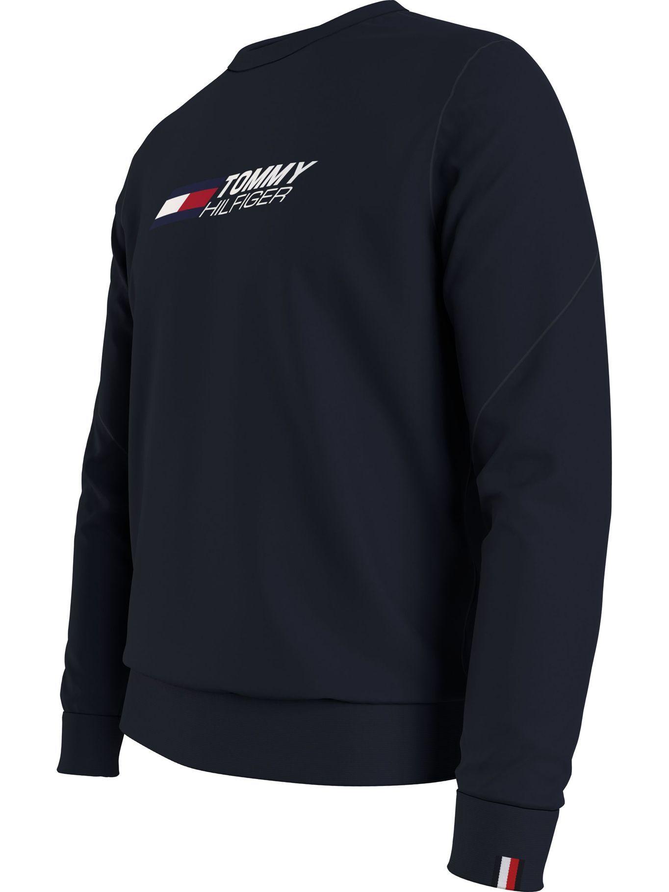 Polerón Sport Essential Azul Tommy Hilfiger MY2-2