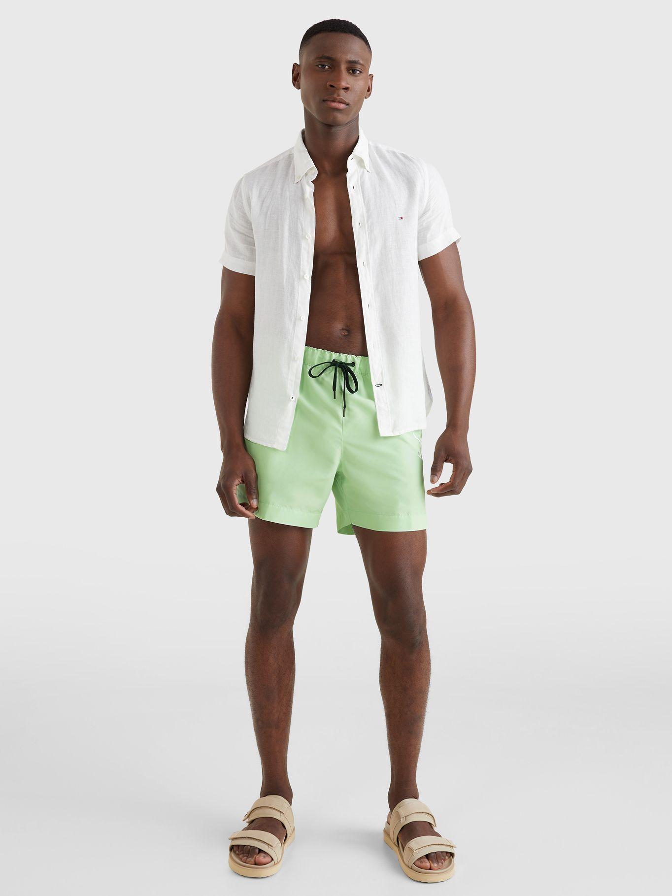 Traje De Baño Medium Verde Tommy Hilfiger JN2-2