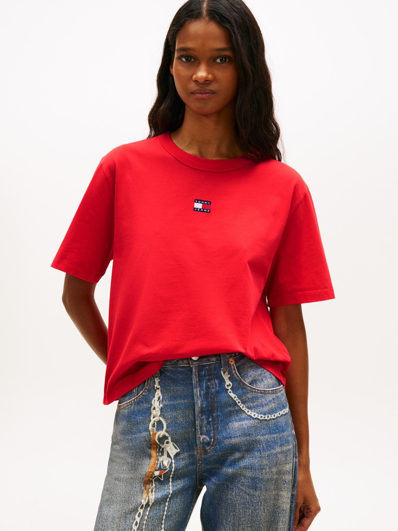Polera Boxy Con Logo Relaxed Fit-0