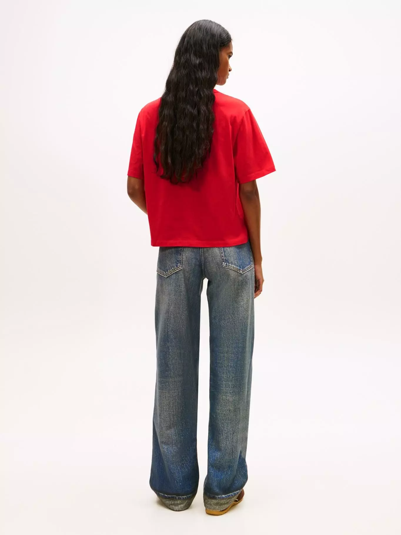 Polera Boxy Con Logo Relaxed Fit-2