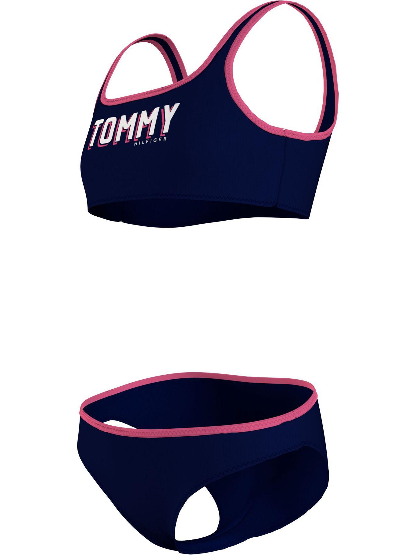 Bikini Con Logo Azul Tommy Hilfiger-2