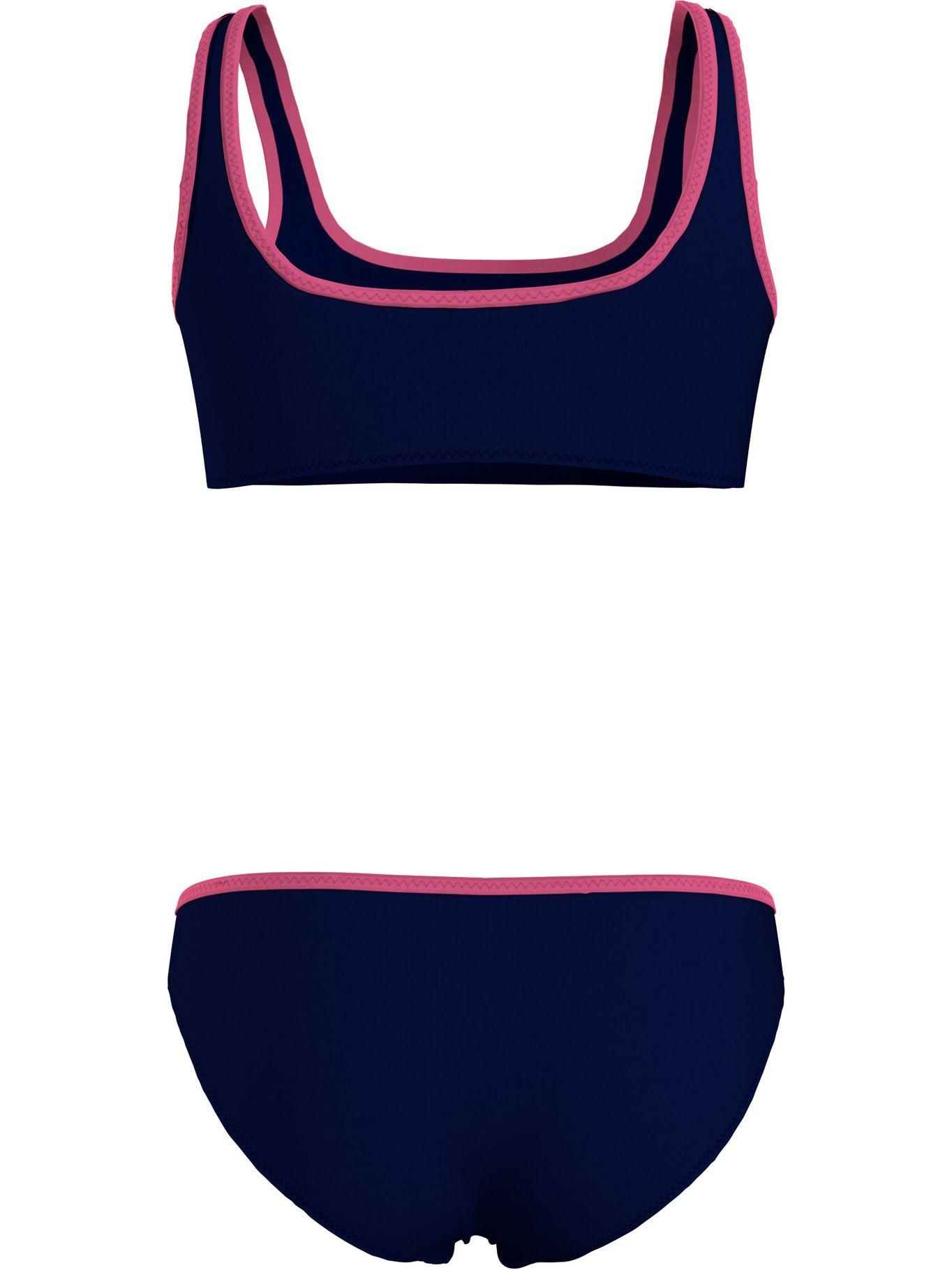 Bikini Con Logo Azul Tommy Hilfiger-1